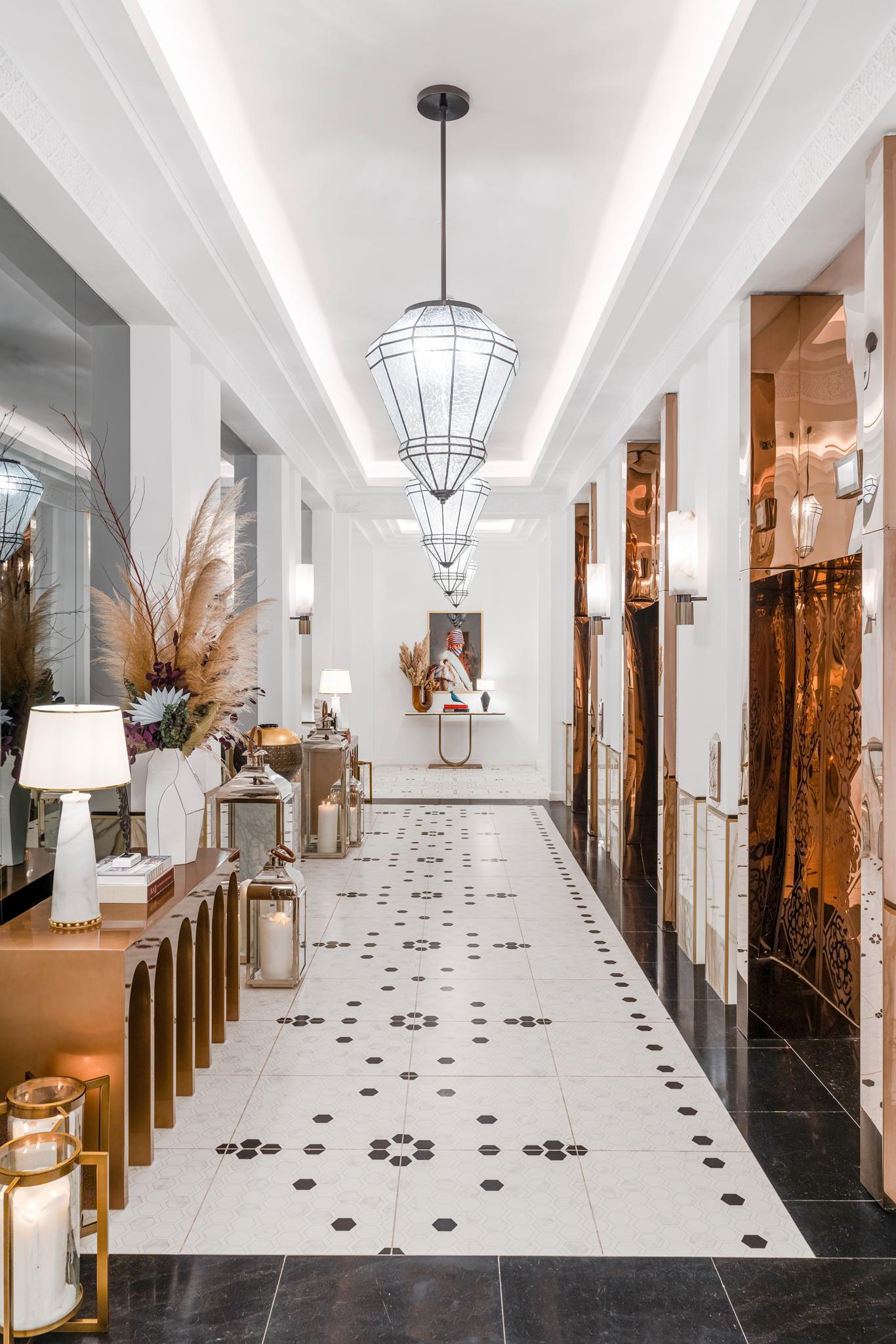 Vista Lobby Fairmont Residences La Marina Rabat-Sale