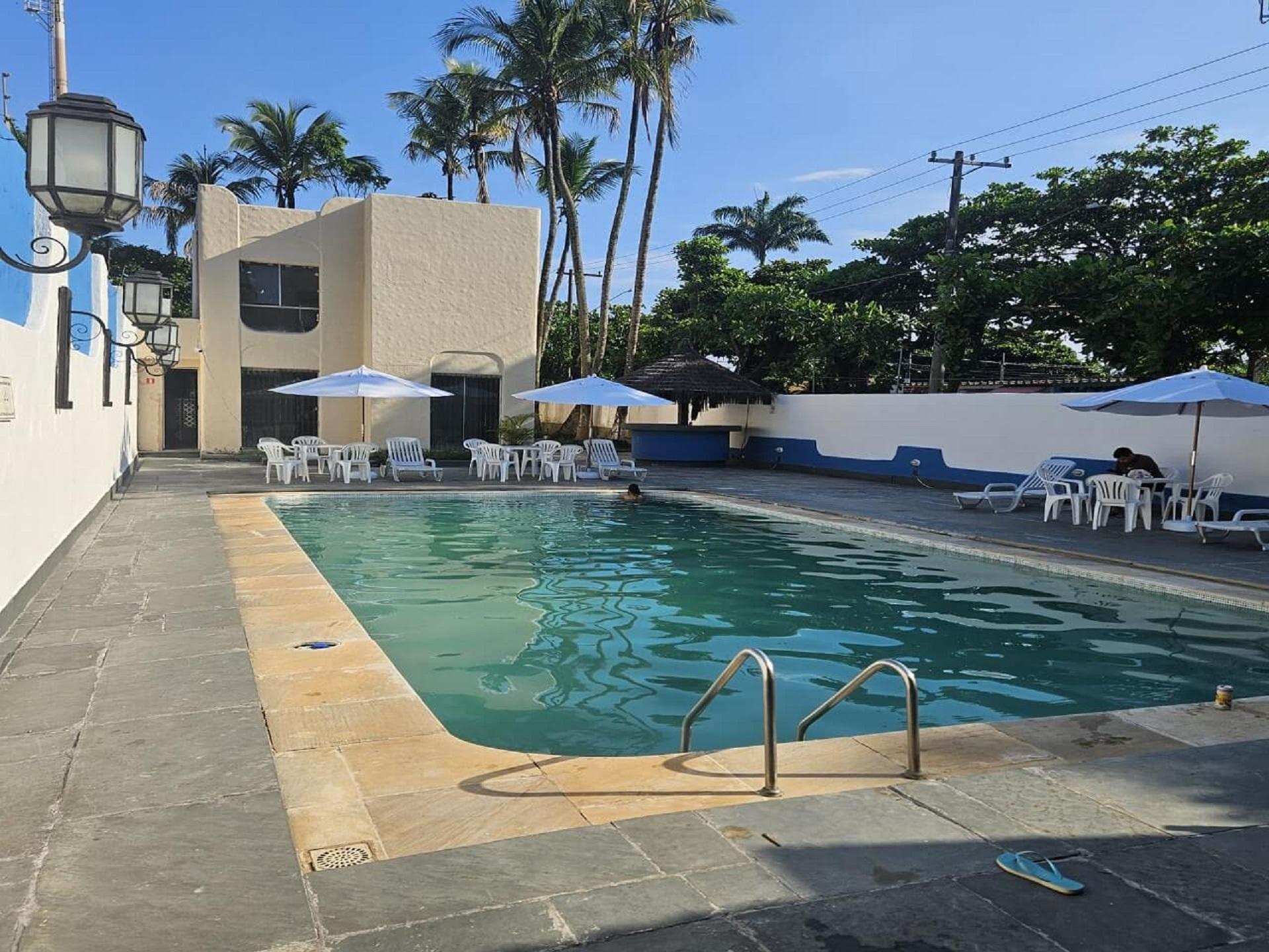 Vista Piscina Hotel Guarujá Inn