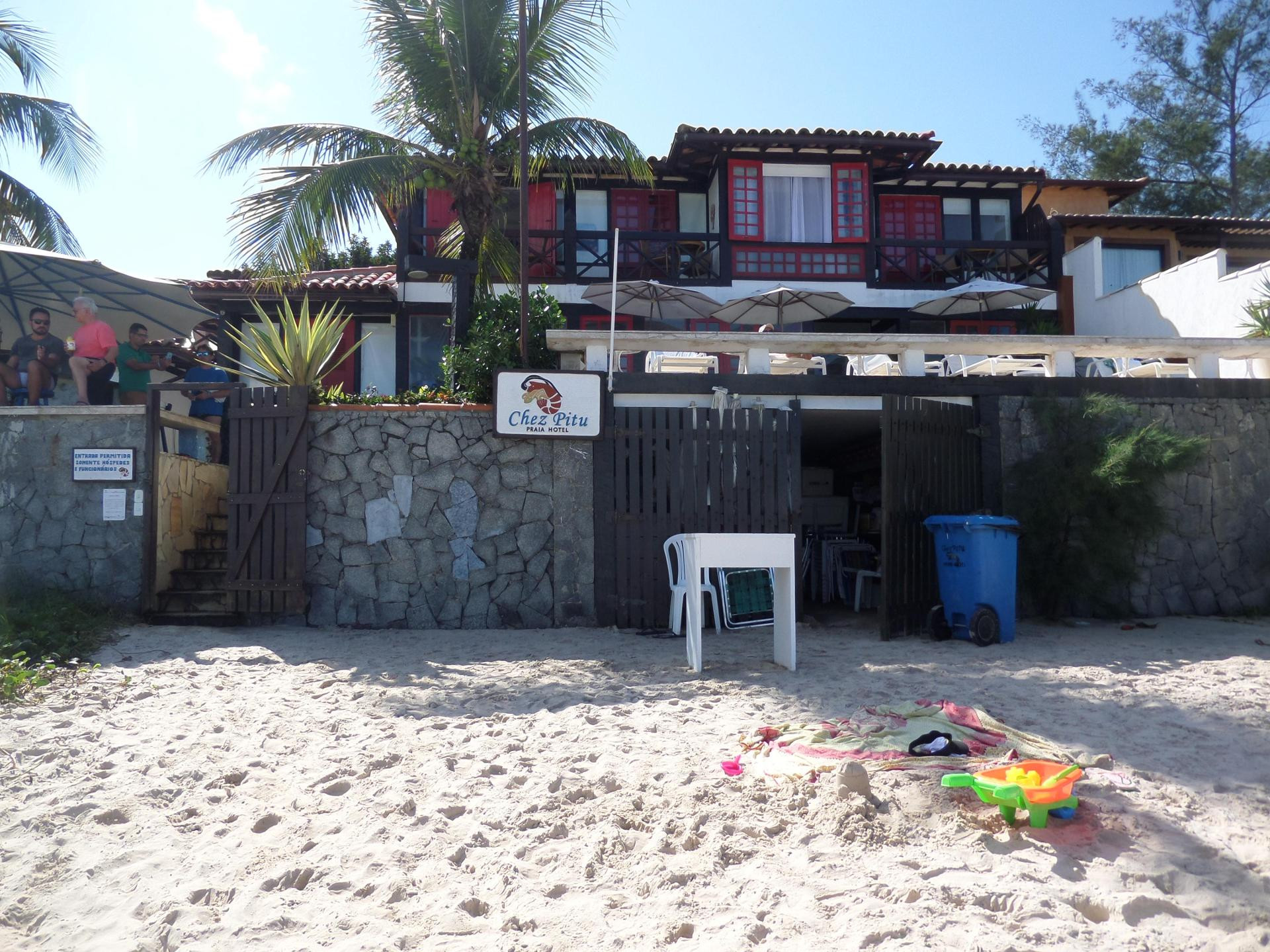 Vista Exterior Chez Pitu Praia Hotel