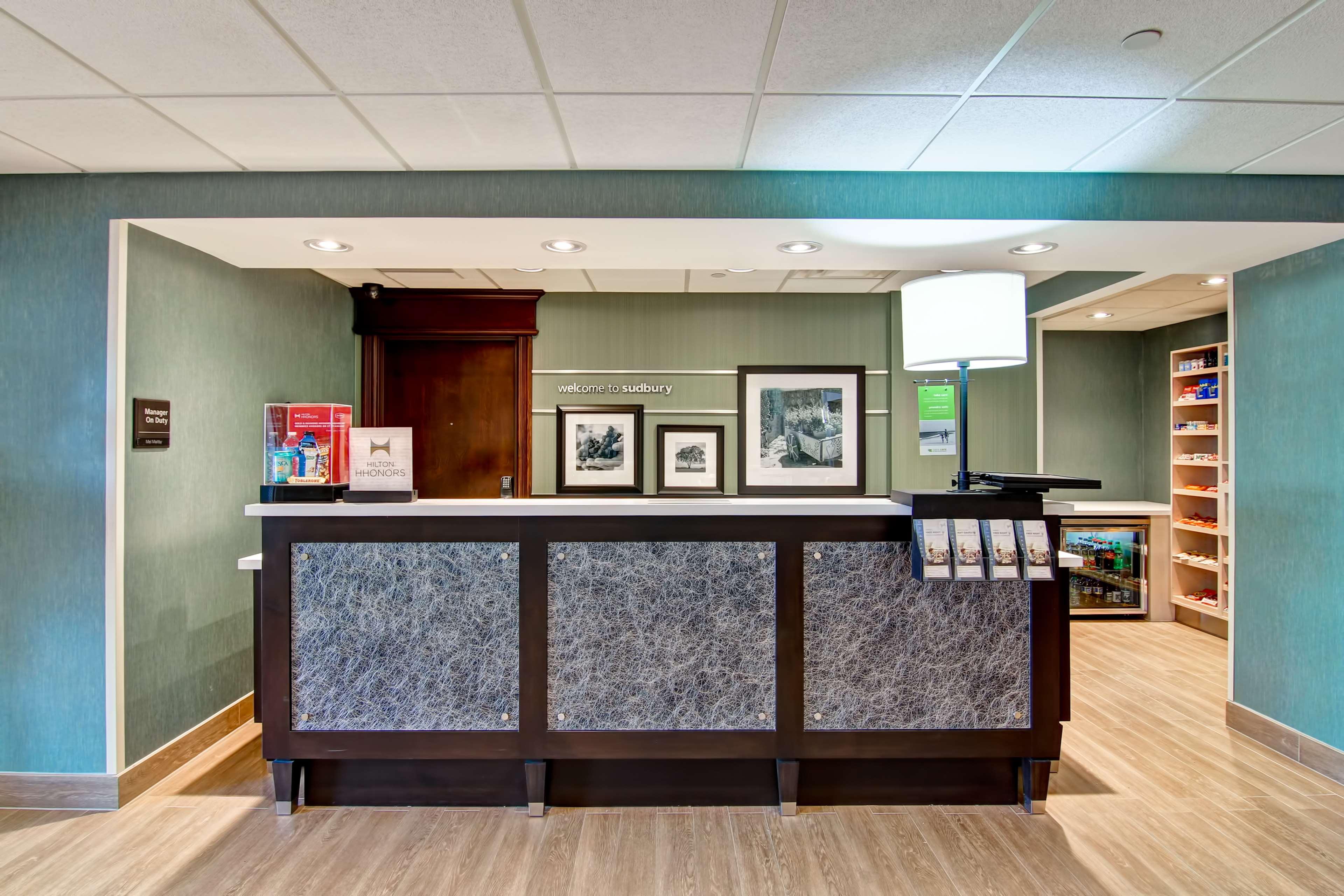 Vista Lobby Hampton Inn by Hilton Sudbury