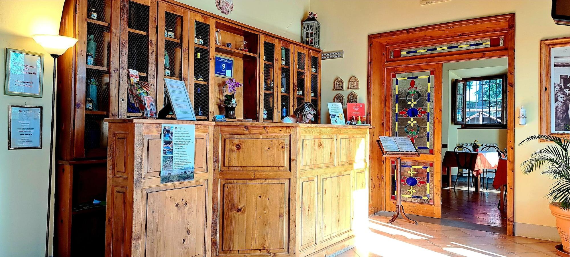 Vista Lobby Agriturismo Villa Guarnaschelli