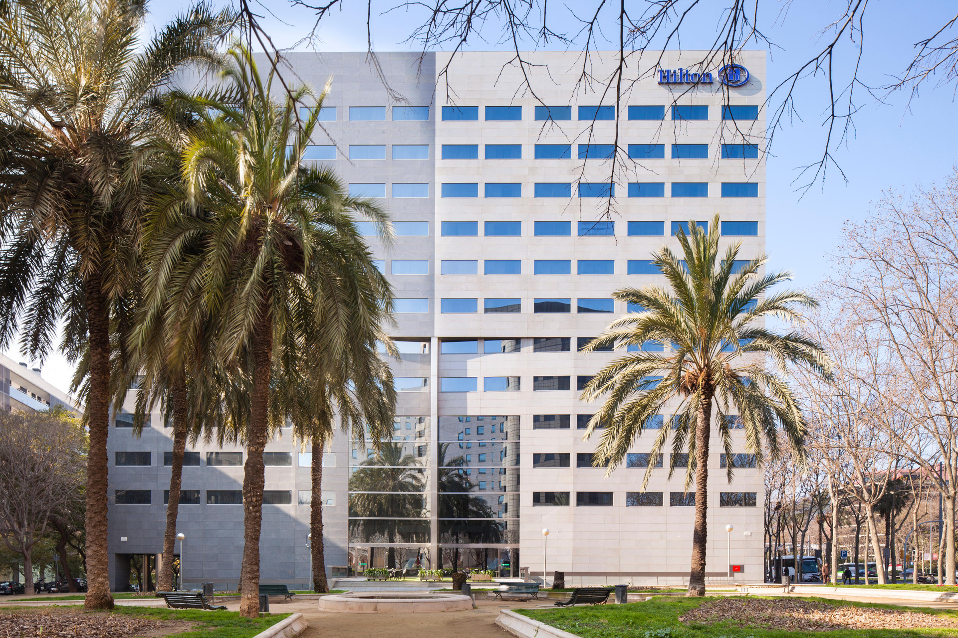 Vista Exterior Hilton Barcelona