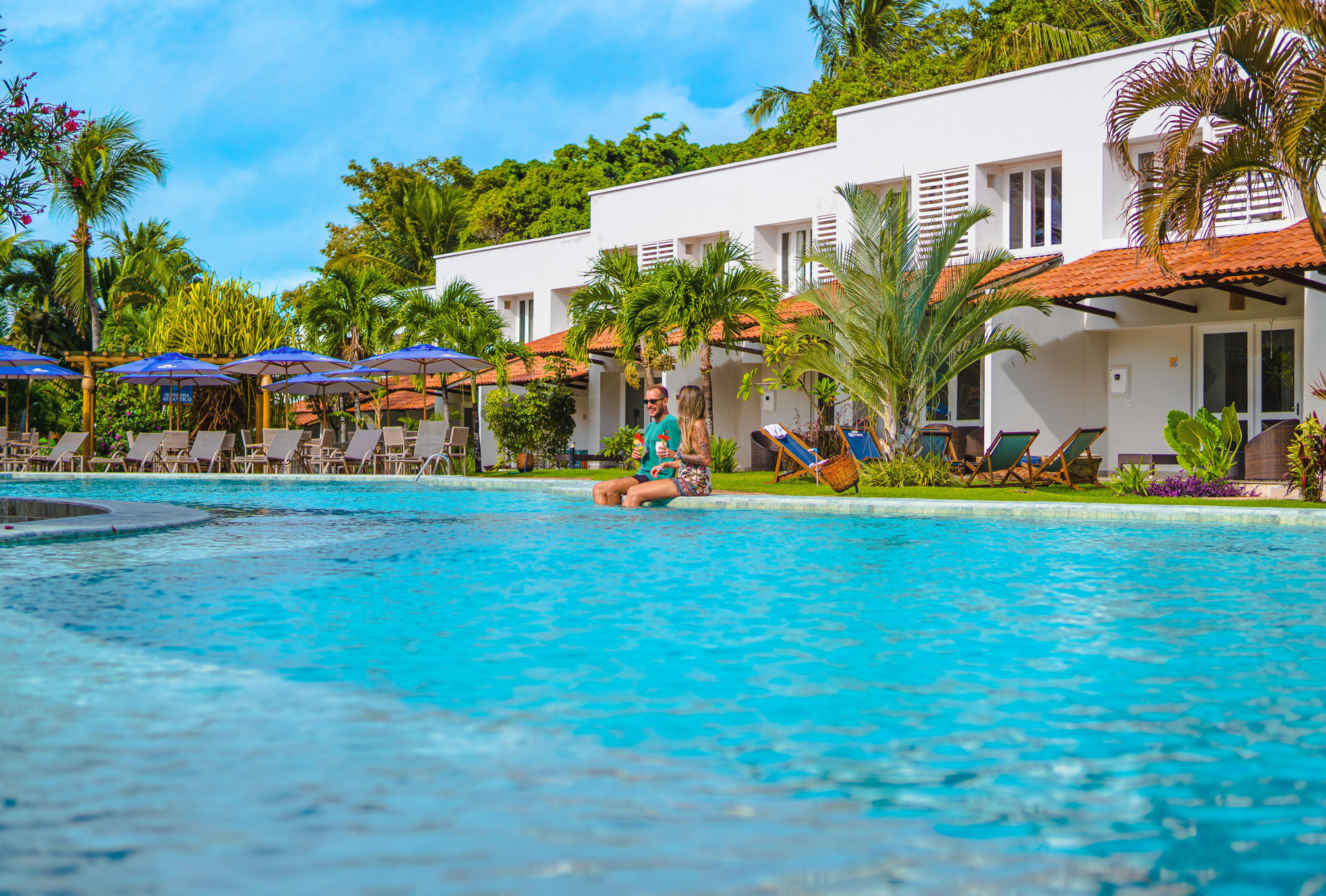 Vista Piscina Hotel Pipa Atlântico