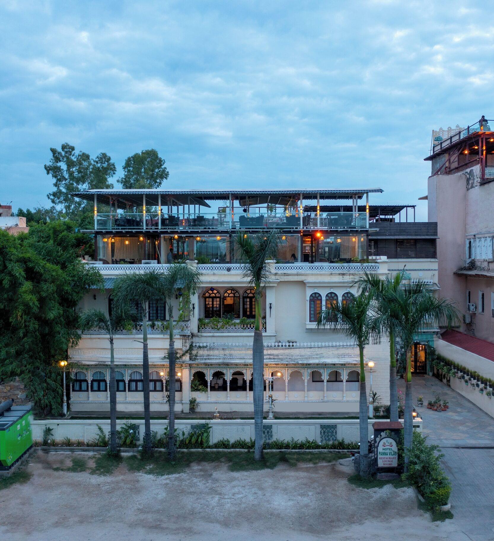 Vista Exterior Hotel Panna Vilas Palace