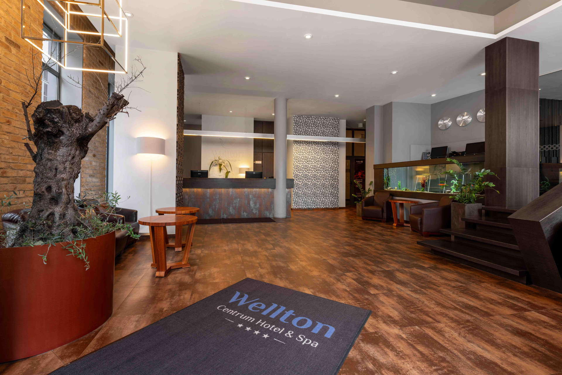 Vista Lobby Wellton Centrum Hotel & Spa