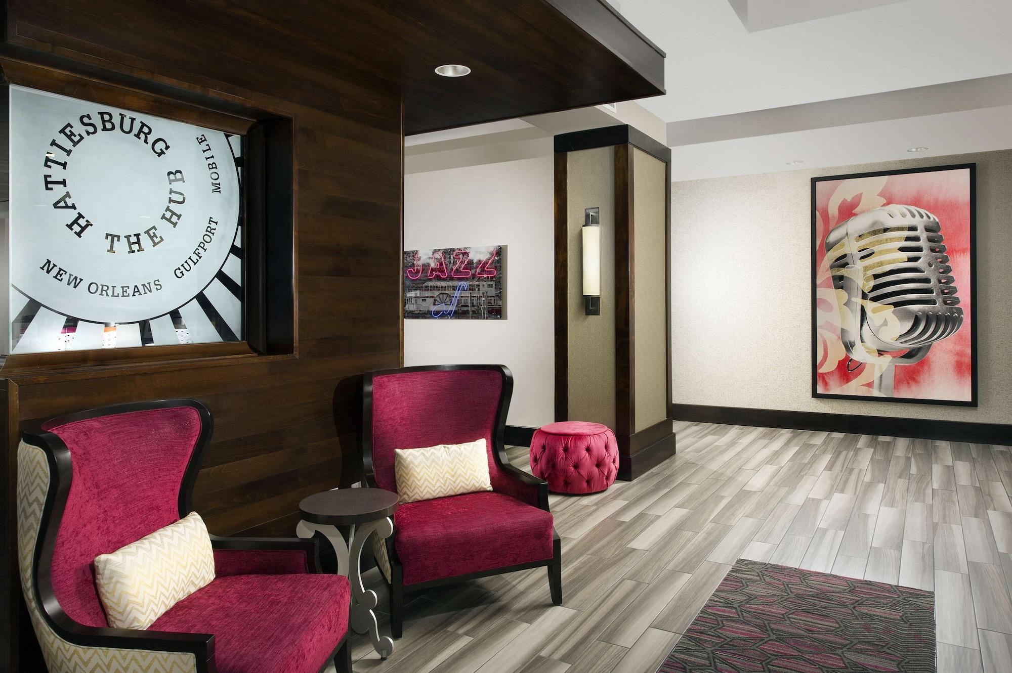 Vista Lobby Hampton Inn by Hilton Hattiesburg
