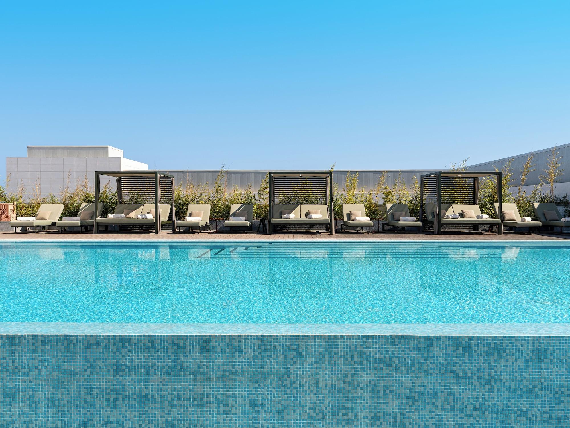 Vista Piscina Fairmont La Marina Rabat Sale Hotel And Residences