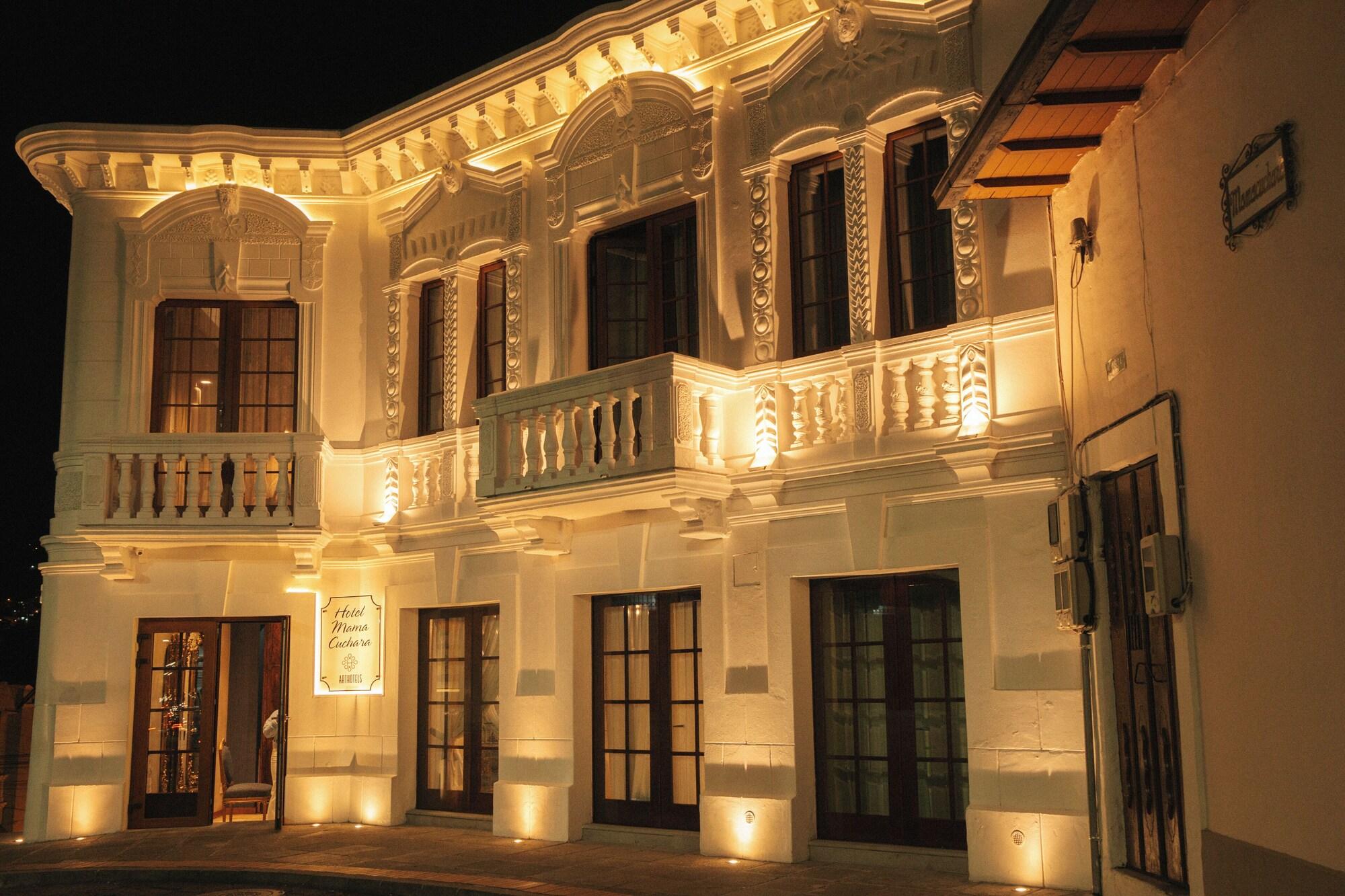 Vista Exterior Hotel Mama Cuchara by Art Hotels Ecuador