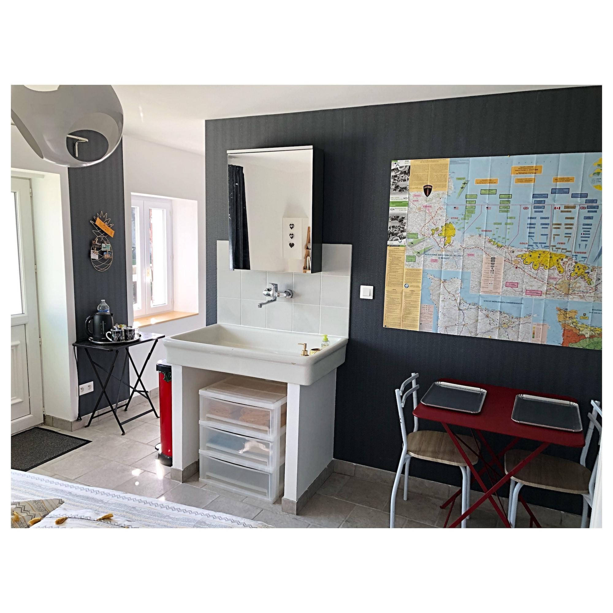 Habitación Chambre d'Hôtes Pomme Happy Bayeux