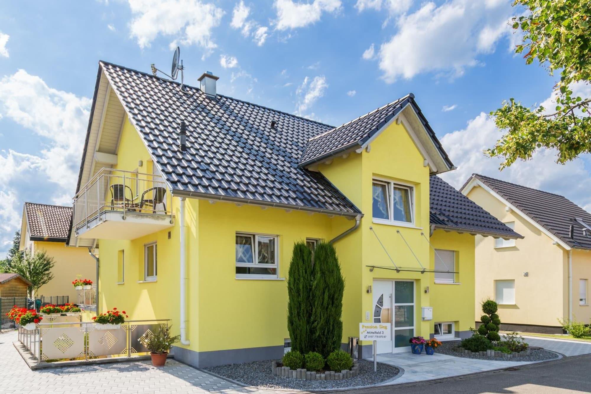 Vista Exterior Pension Sieg