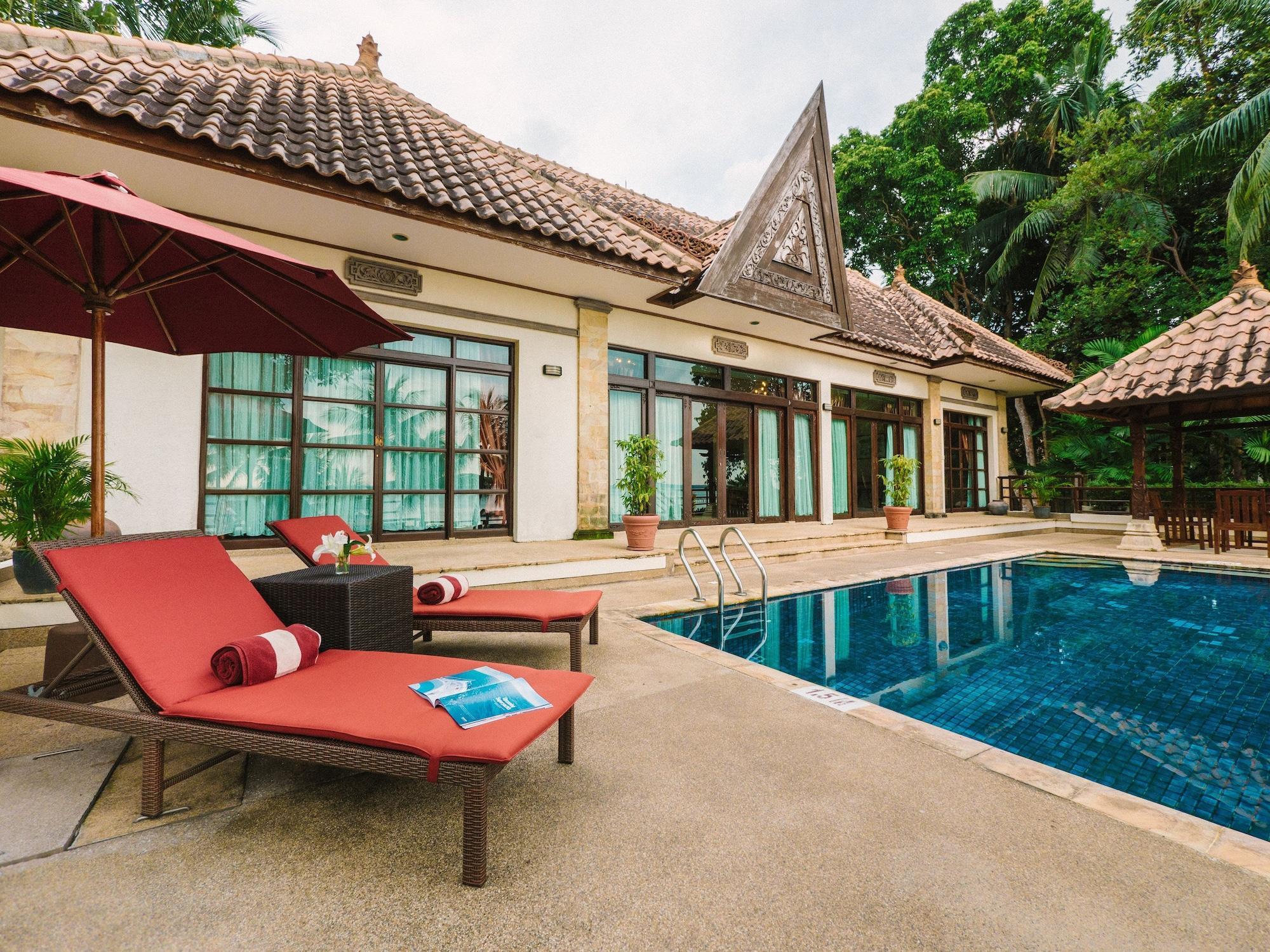 Vista Piscina Indra Maya Pool Villas