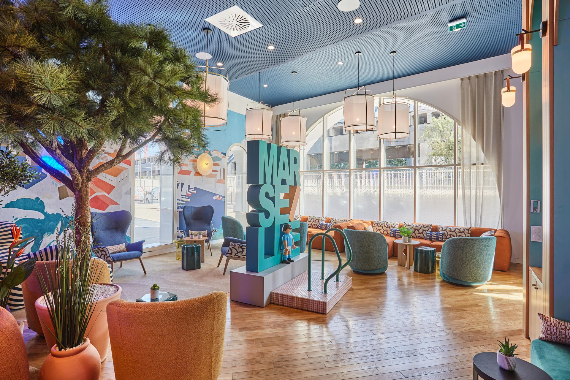 Vista Lobby Appart Hotel Odalys City Marseille Centre Euromed