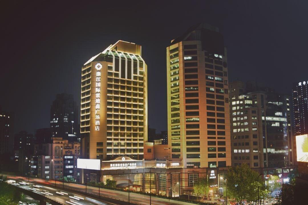 Vista Exterior Plaza International Hotel Zhejiang
