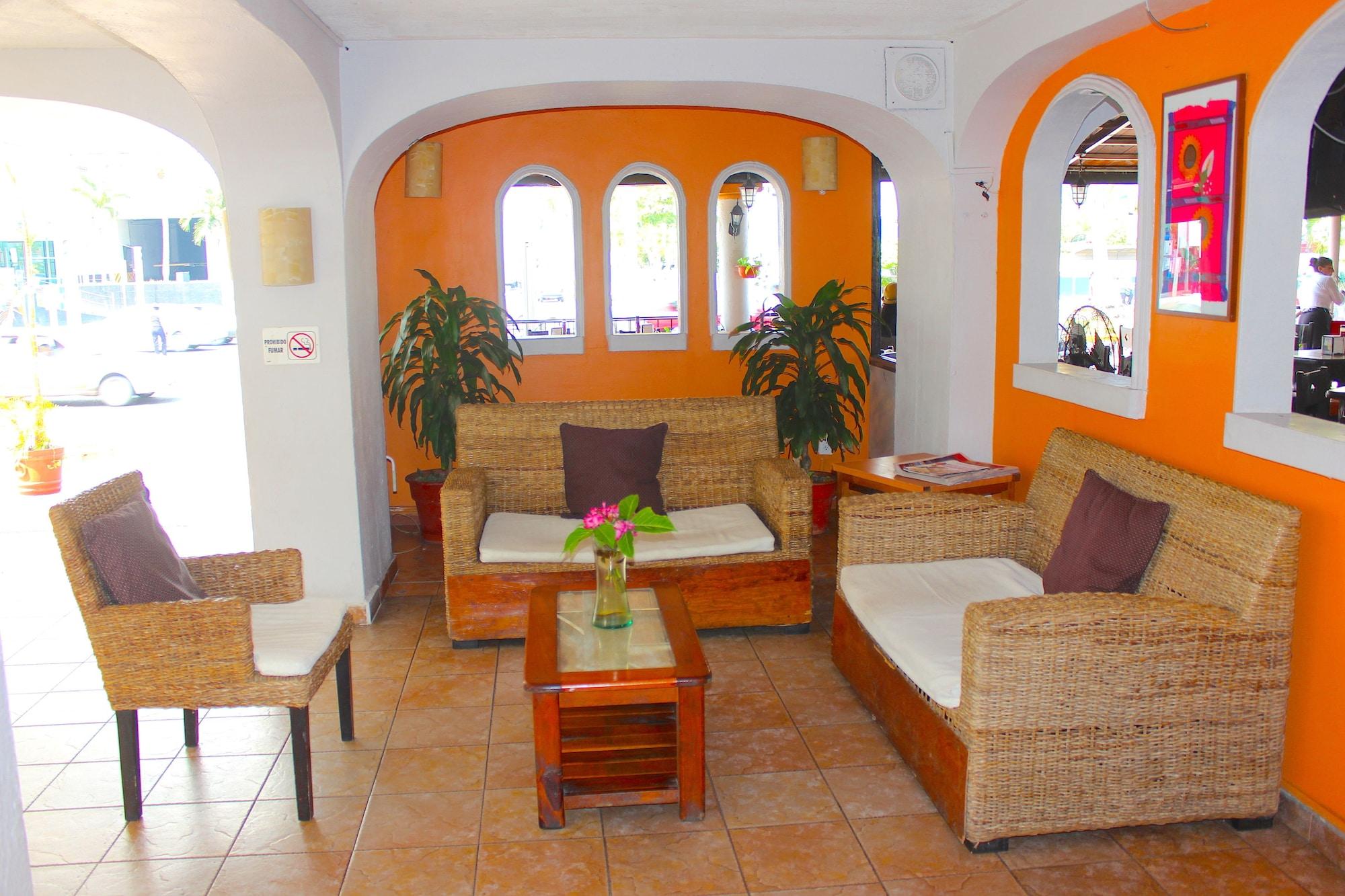 Vista Lobby Hotel Hacienda Maria Eugenia Acapulco
