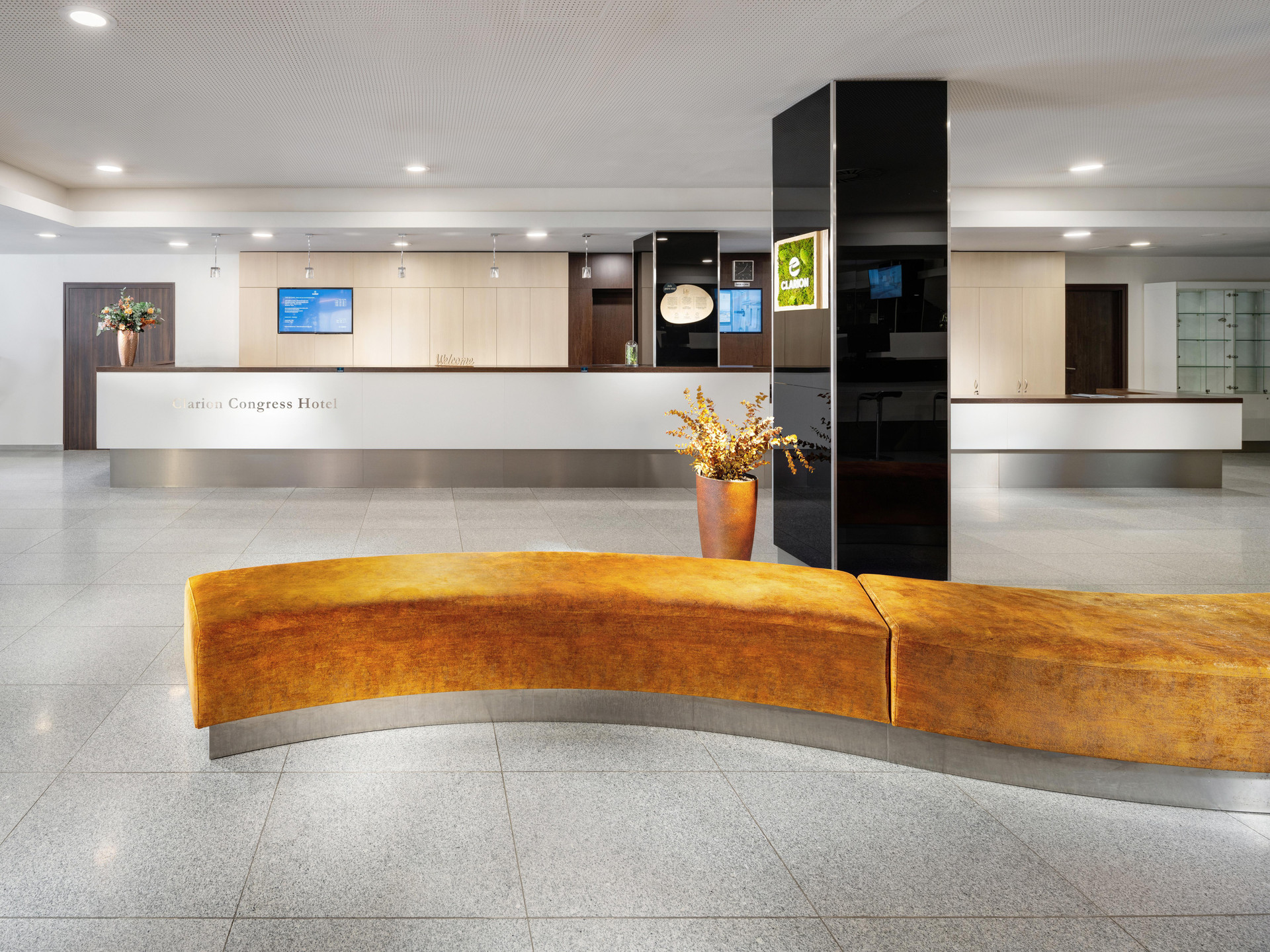 Vista Lobby Clarion Congress Hotel Ceske Budejovice