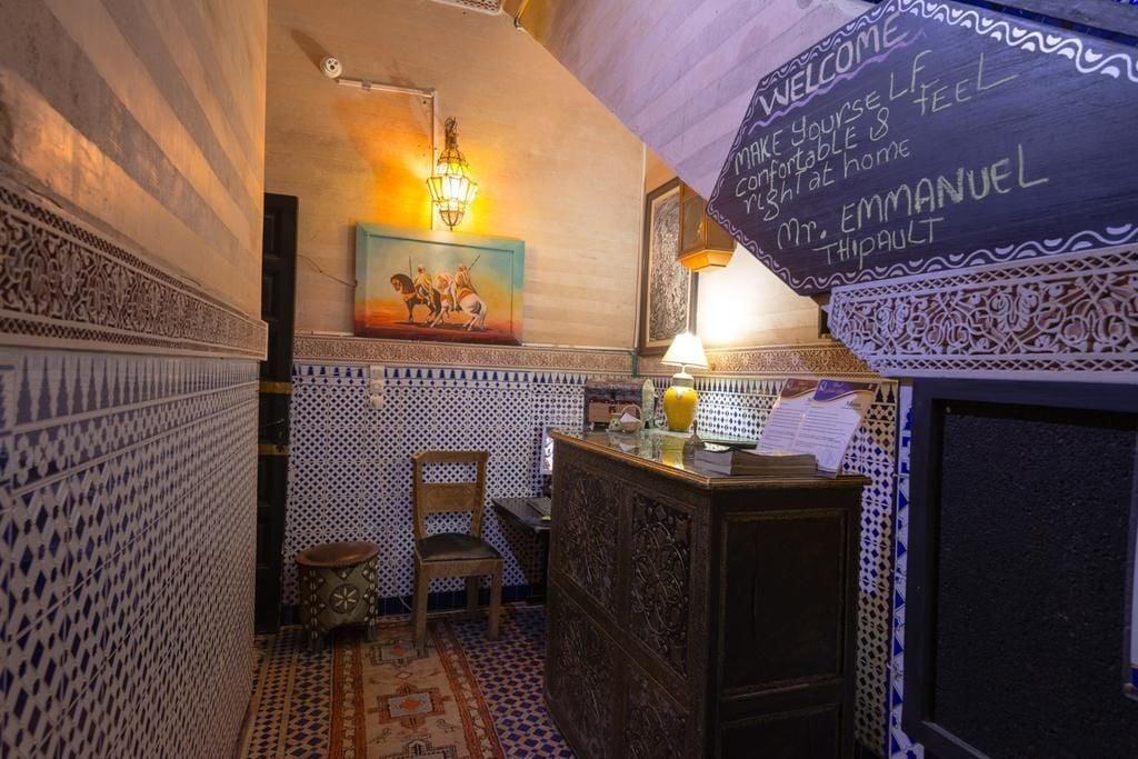 Vista Lobby Riad Lalla Khiti