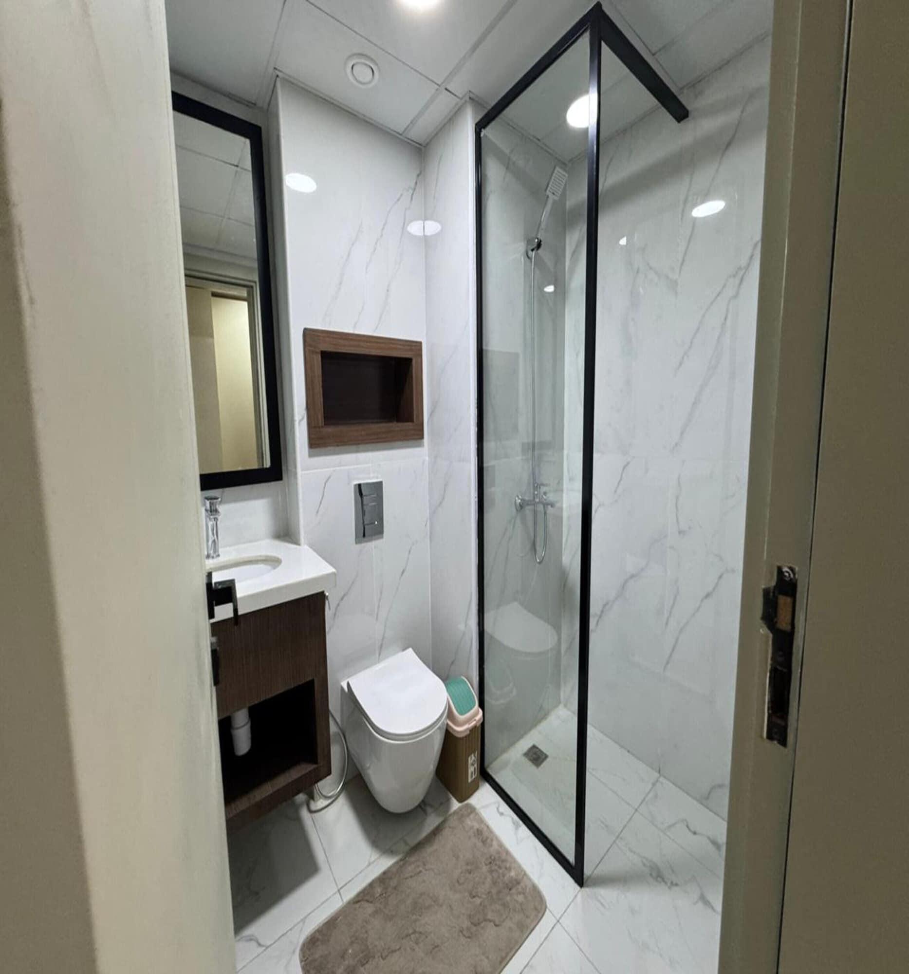 Equipamiento de Habitación Luxury Apartment with Pool Gym