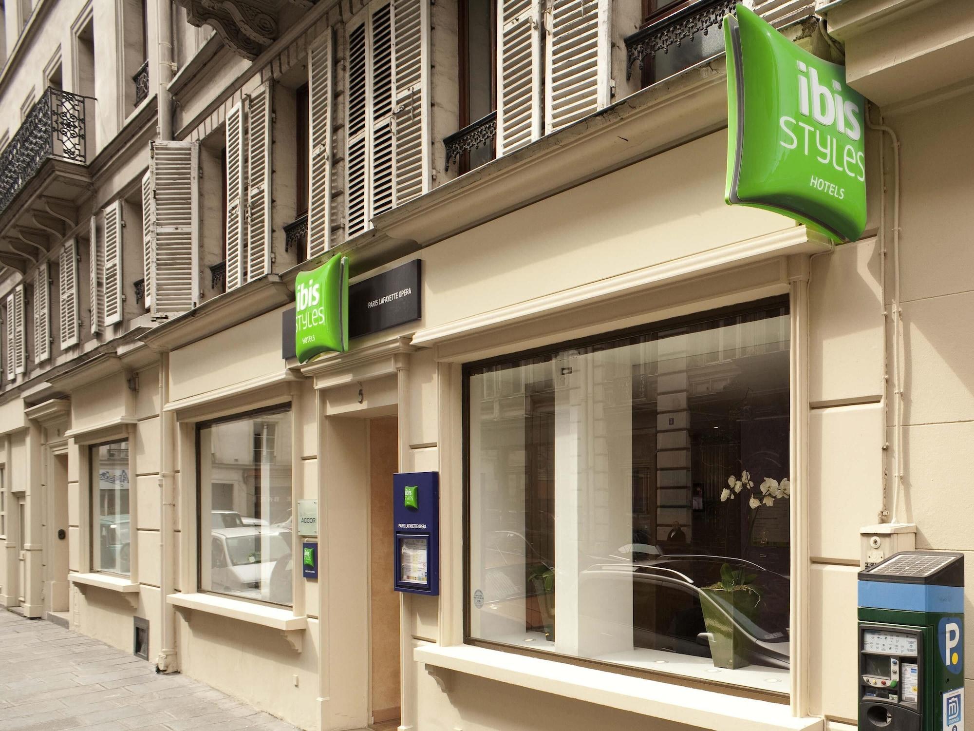 Vista Exterior Ibis Styles Paris Opéra Lafayette