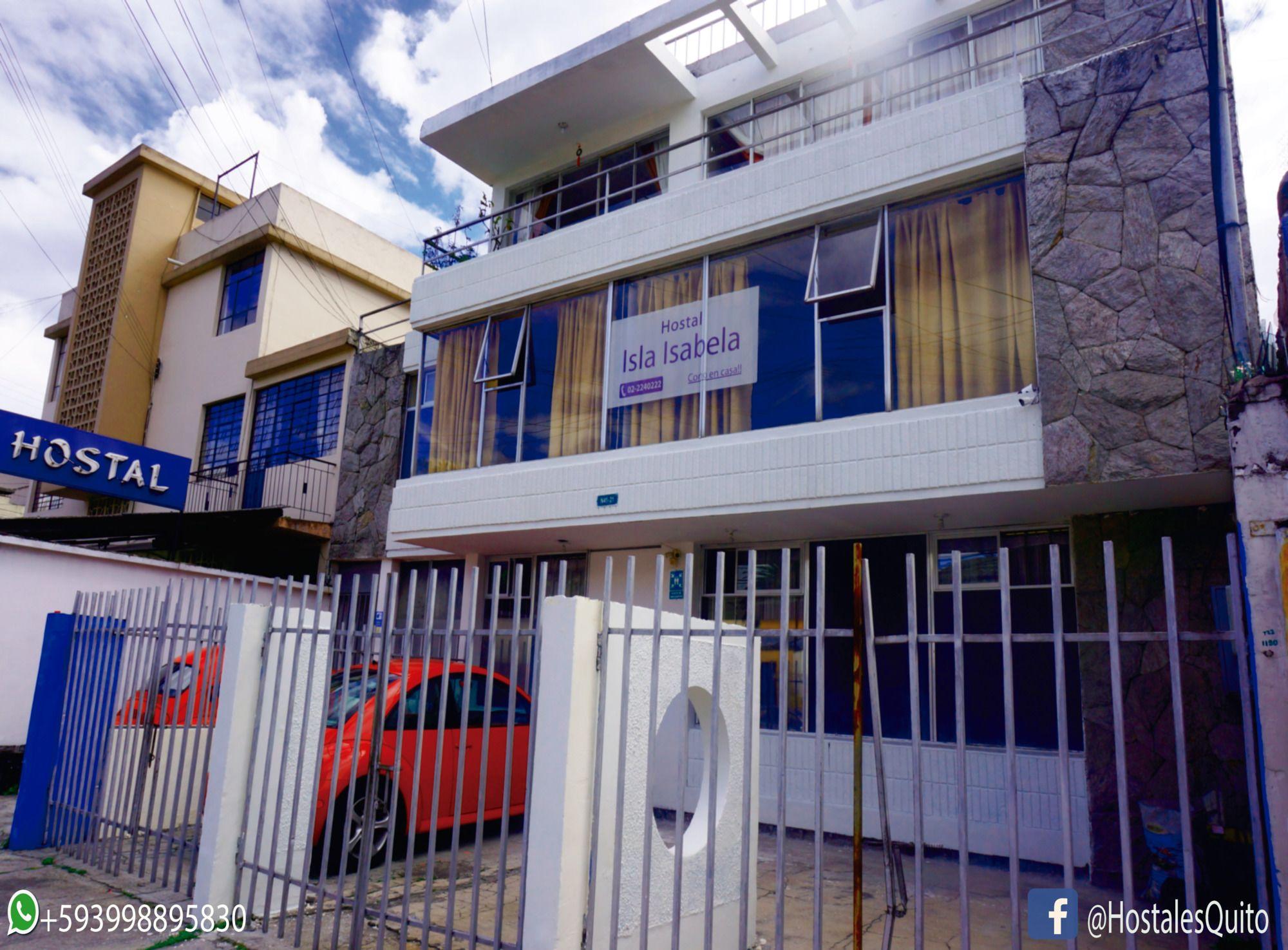 Vista Exterior Hostal Isla Isabela