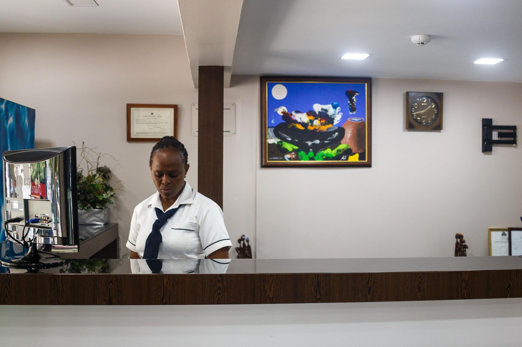 Vista Lobby Hotel Santa Cruz