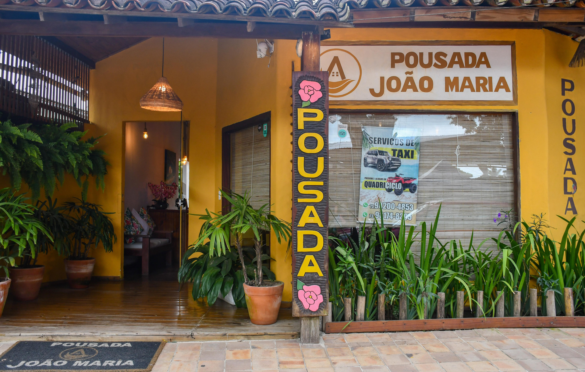 Vista Exterior Pousada João Maria