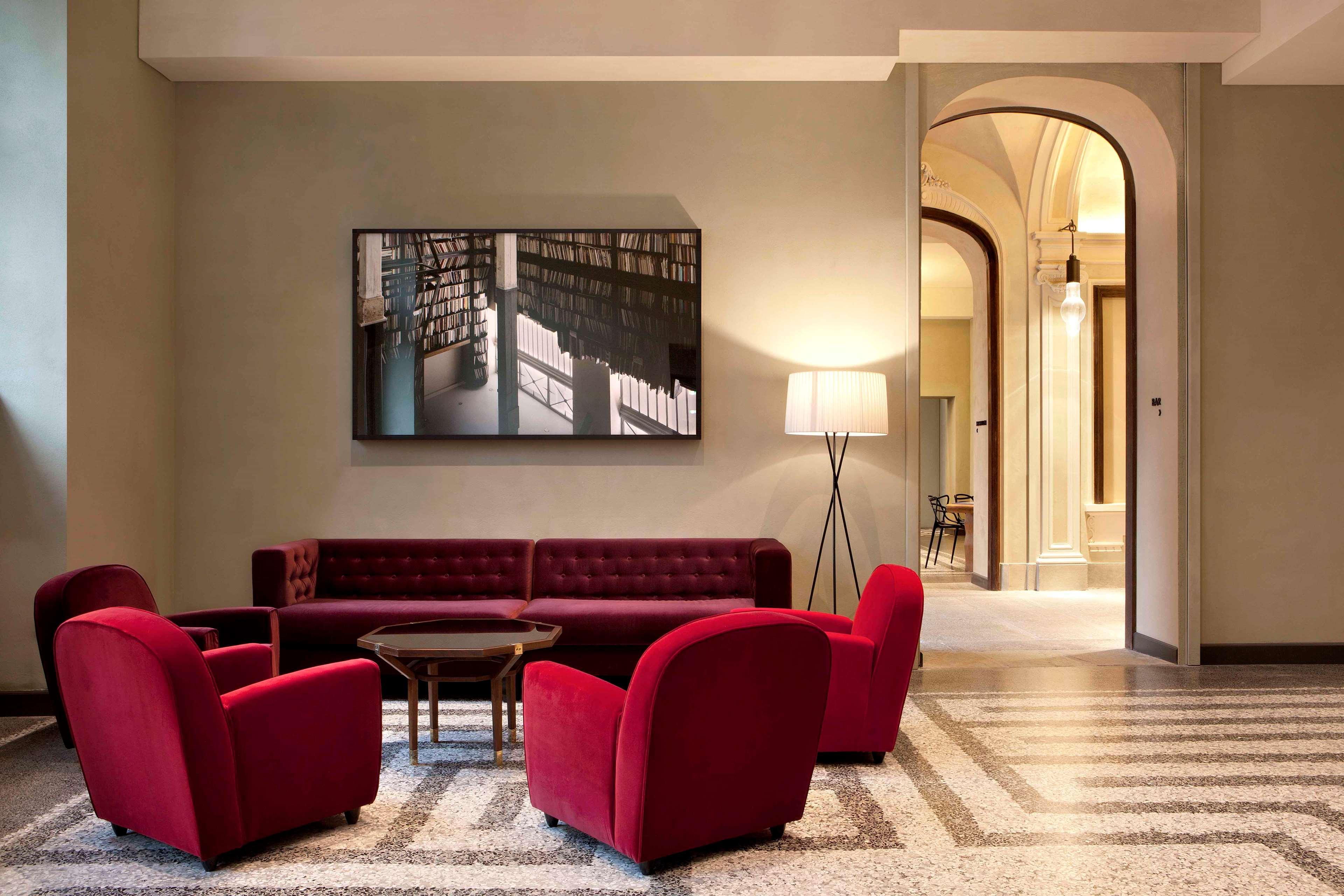 Vista Lobby NH Collection Torino Piazza Carlina
