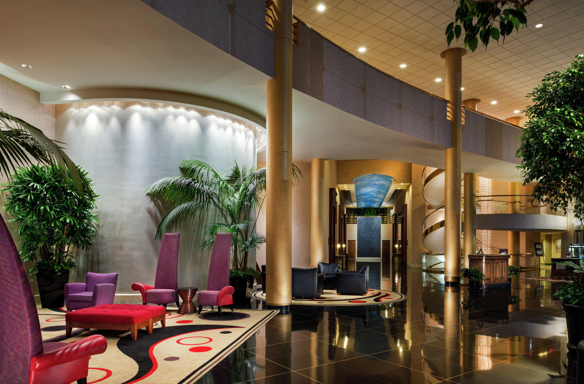 Vista Lobby DoubleTree by Hilton Washington Dulles Airport