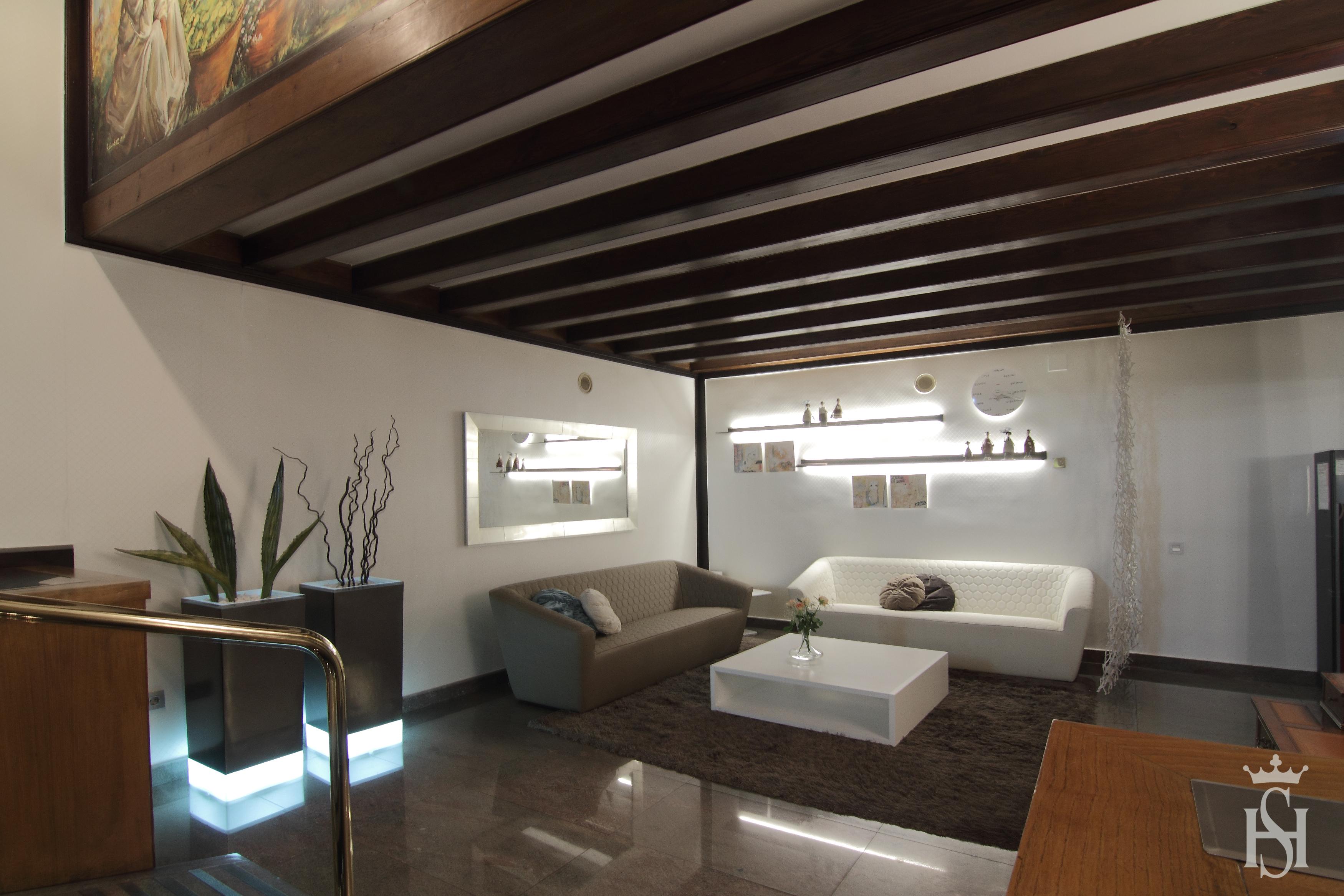 Vista Lobby Hotel Castilla Vieja