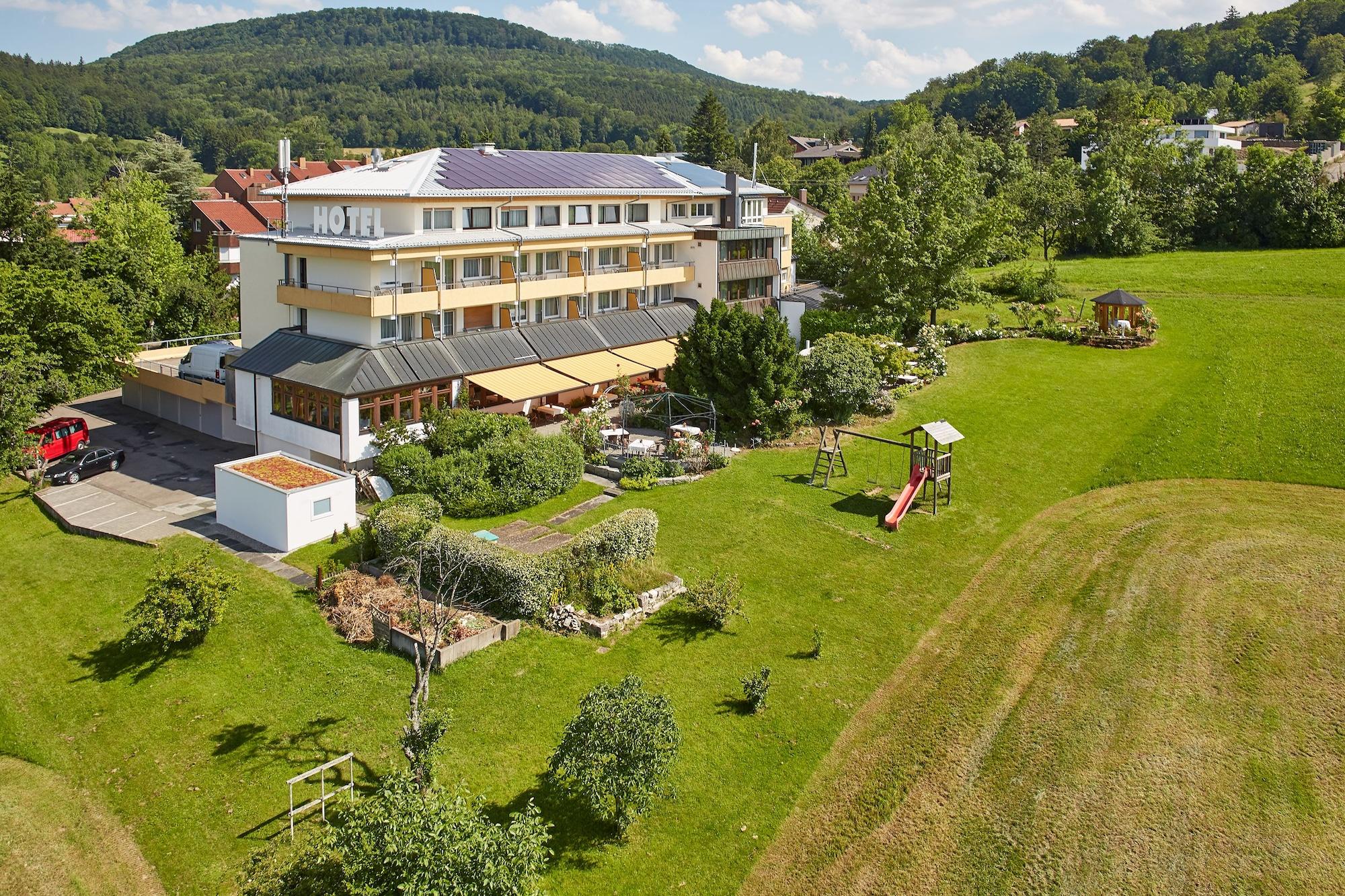 Vista Exterior Badhotel Restaurant Stauferland