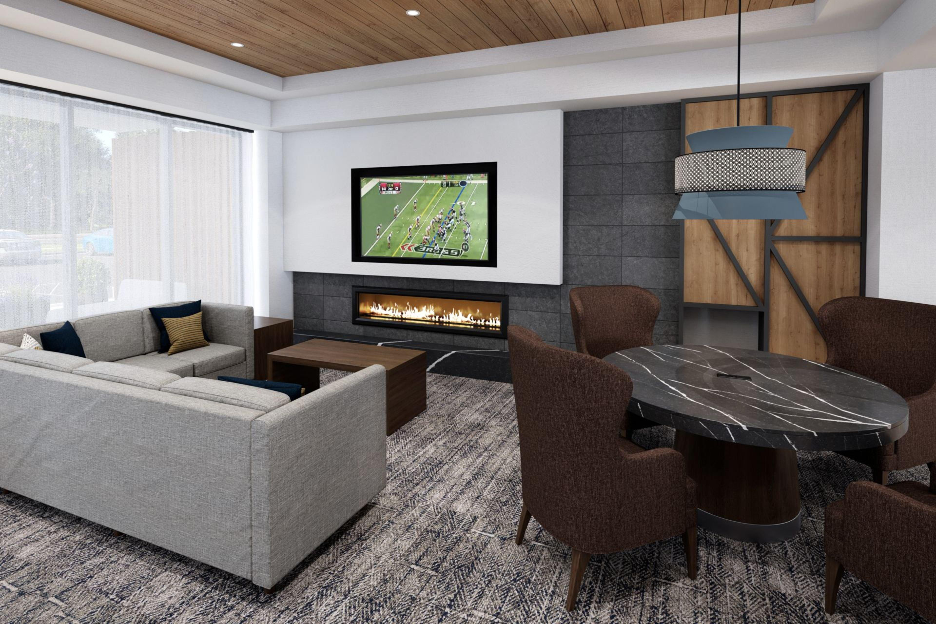 Vista Lobby Staybridge Suites Charlotte – Tyvola by IHG
