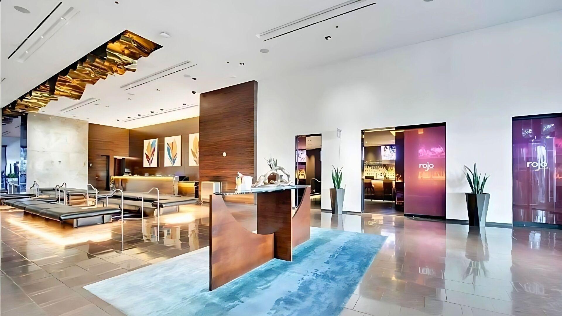 Vista Lobby Vista Balcony Bliss Palms Place Strip Suite Hotel/Resort & Casino