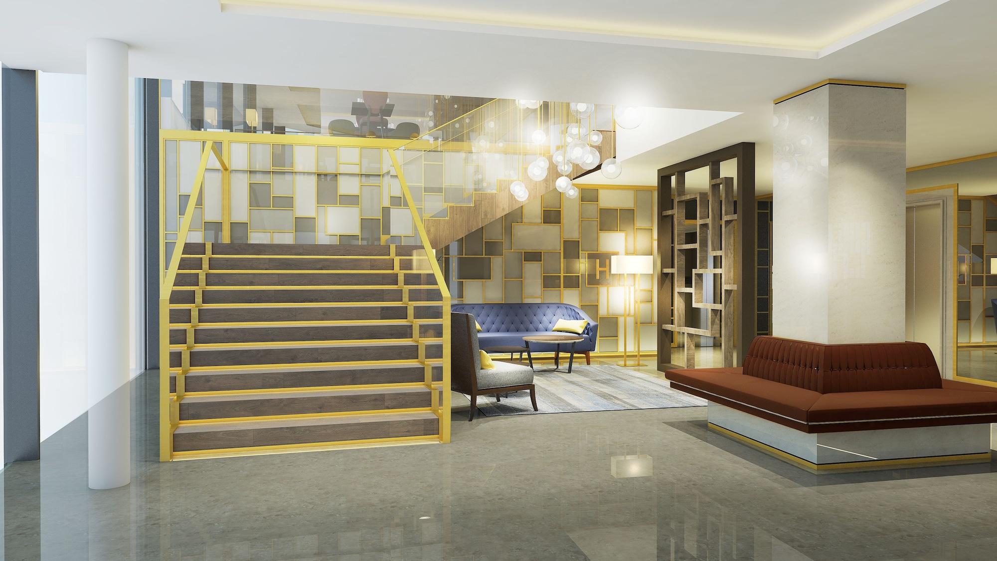 Vista Lobby Courtyard Marriott Belgrade City Center