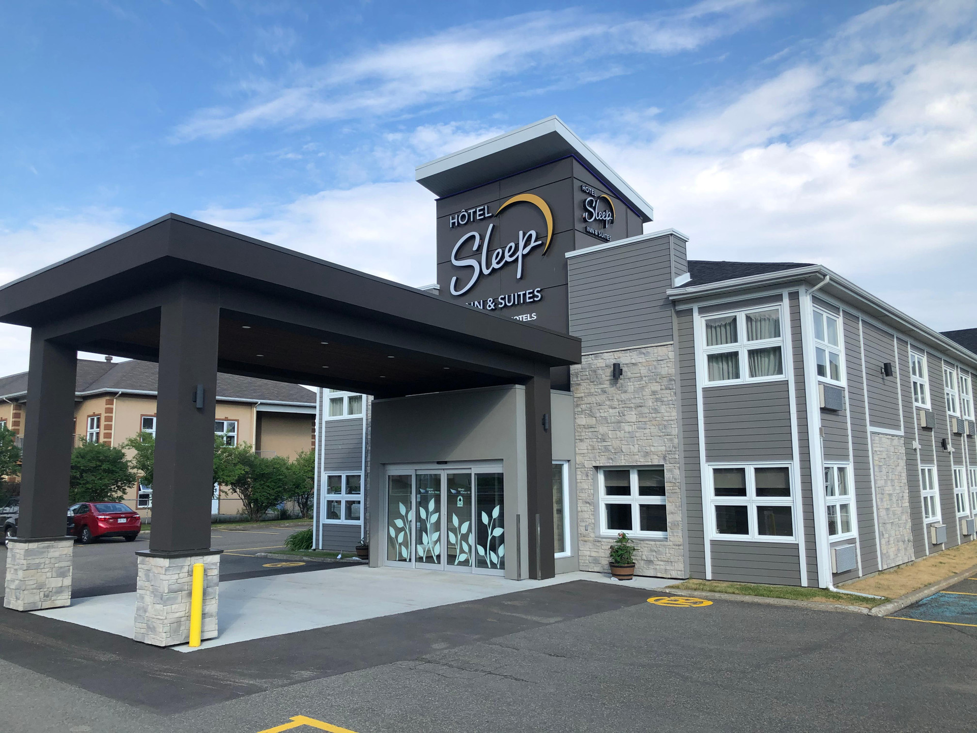 Vista Exterior Sleep Inn & Suites Quebec City East