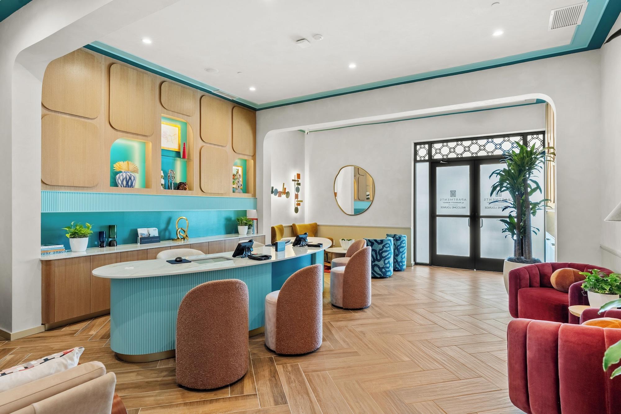 Vista Lobby Villatel Orlando Resort, Apartments by Marriott Bonvoy