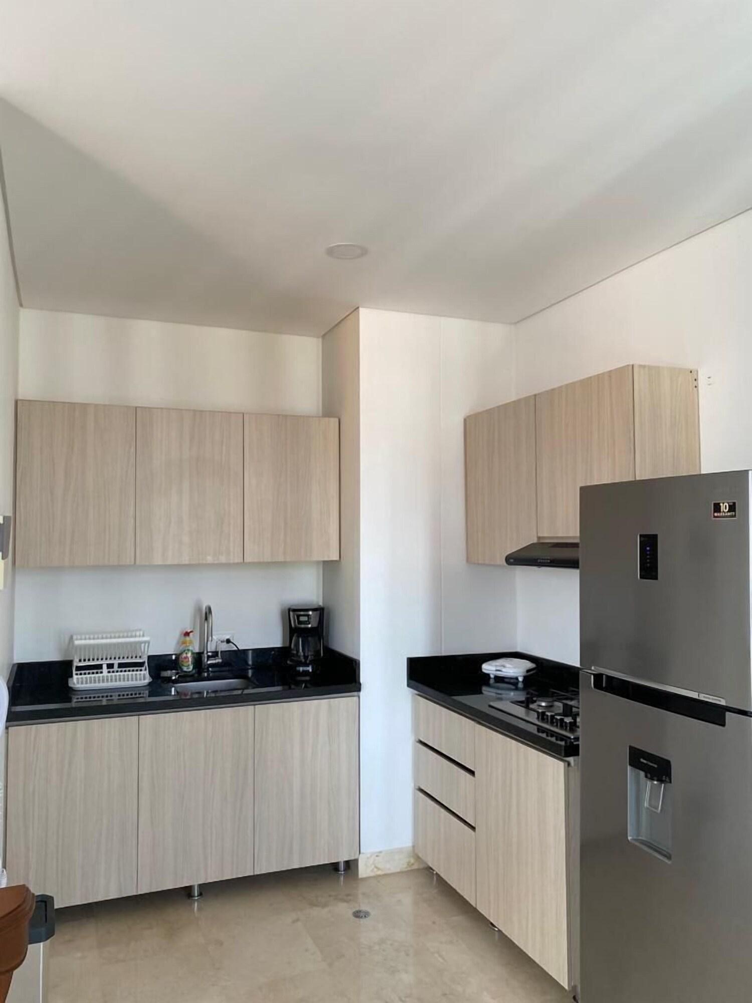 Equipamiento de Habitación Buenavista Plaza Apartahotel
