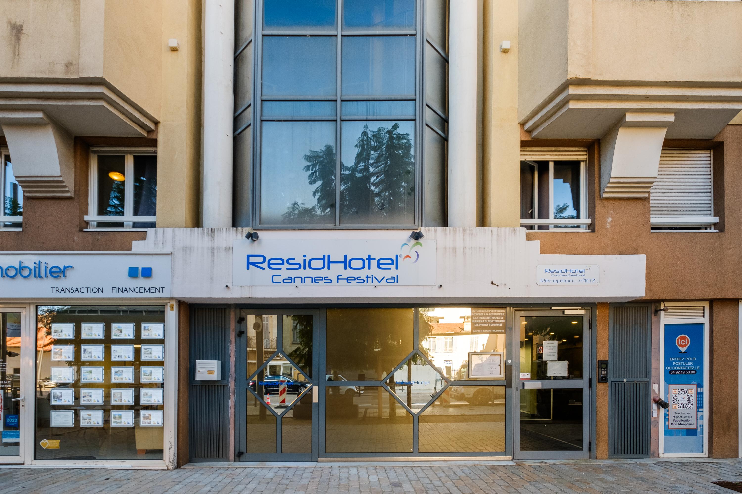 Vista Exterior ResidHotel Cannes Festival