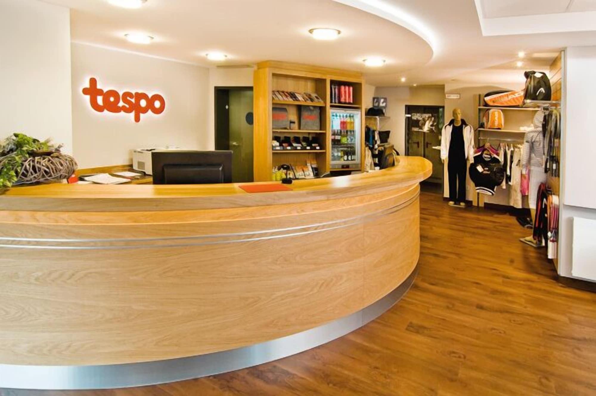 Vista Lobby Tespo Sportpark & Hotel