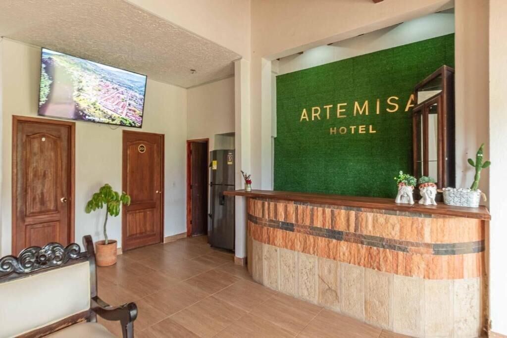 Vista Lobby Hotel Artemisa - Villa de Leyva