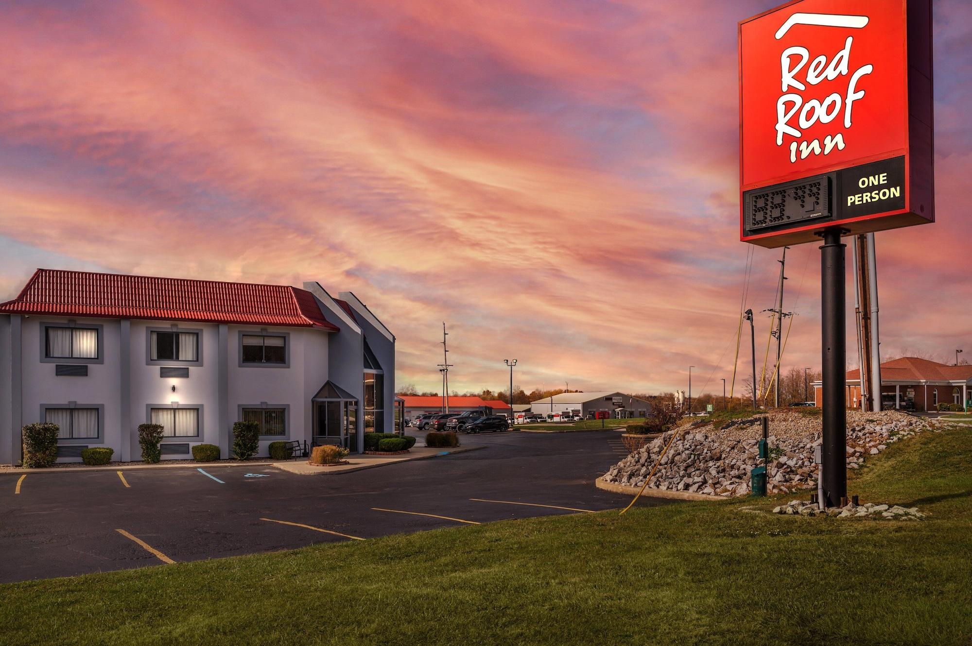 Vista Exterior Red Roof Inn Greencastle South – Cloverdale