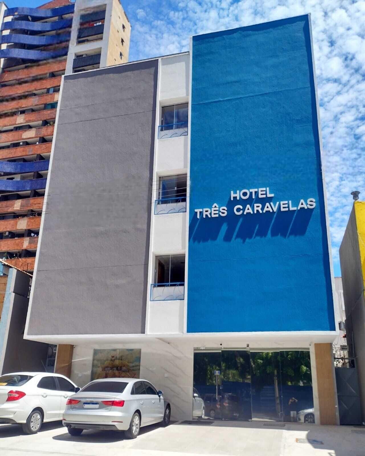 Vista Exterior Hotel Três Caravelas
