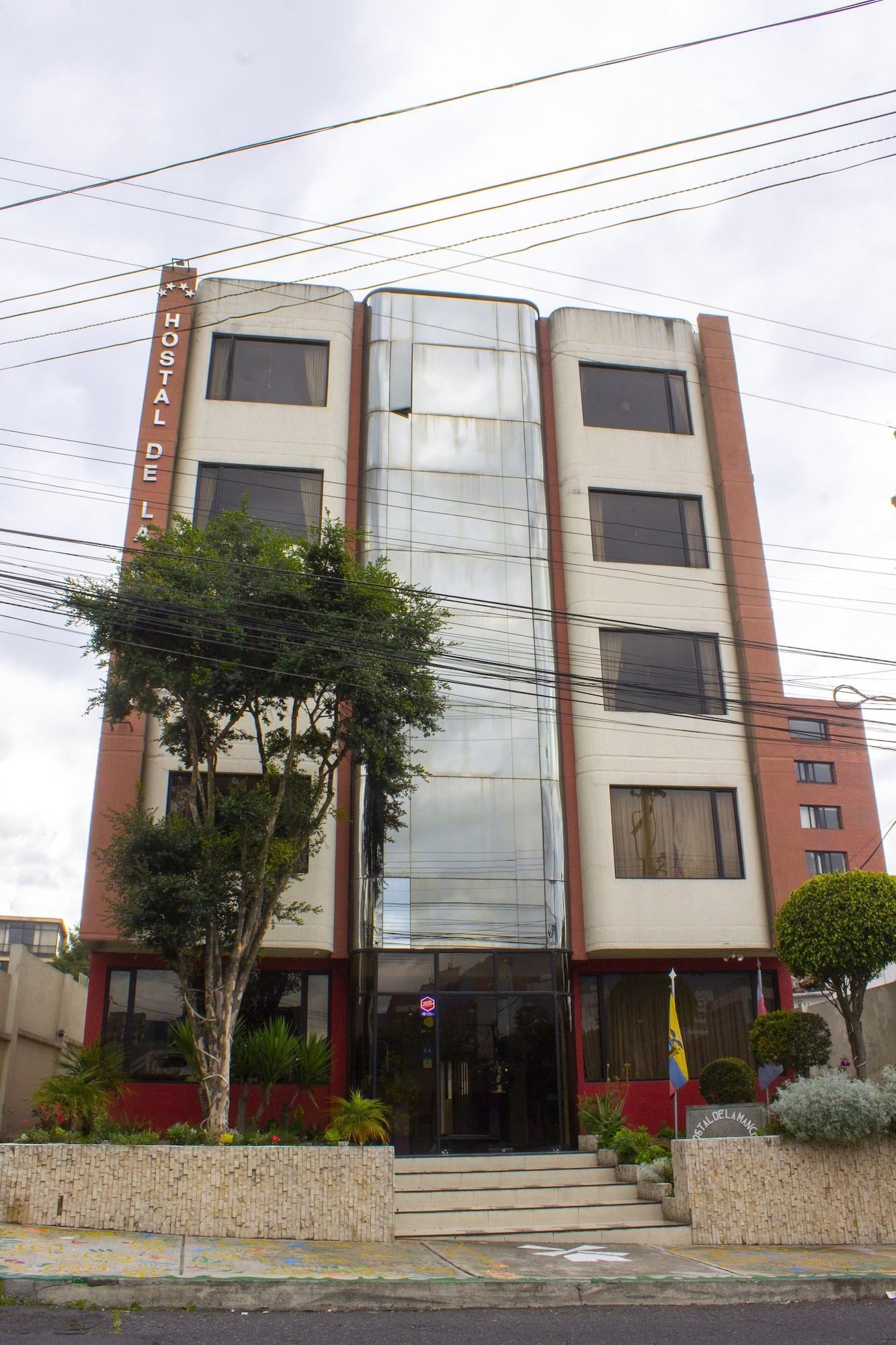 Vista Exterior Hostal de la Mancha