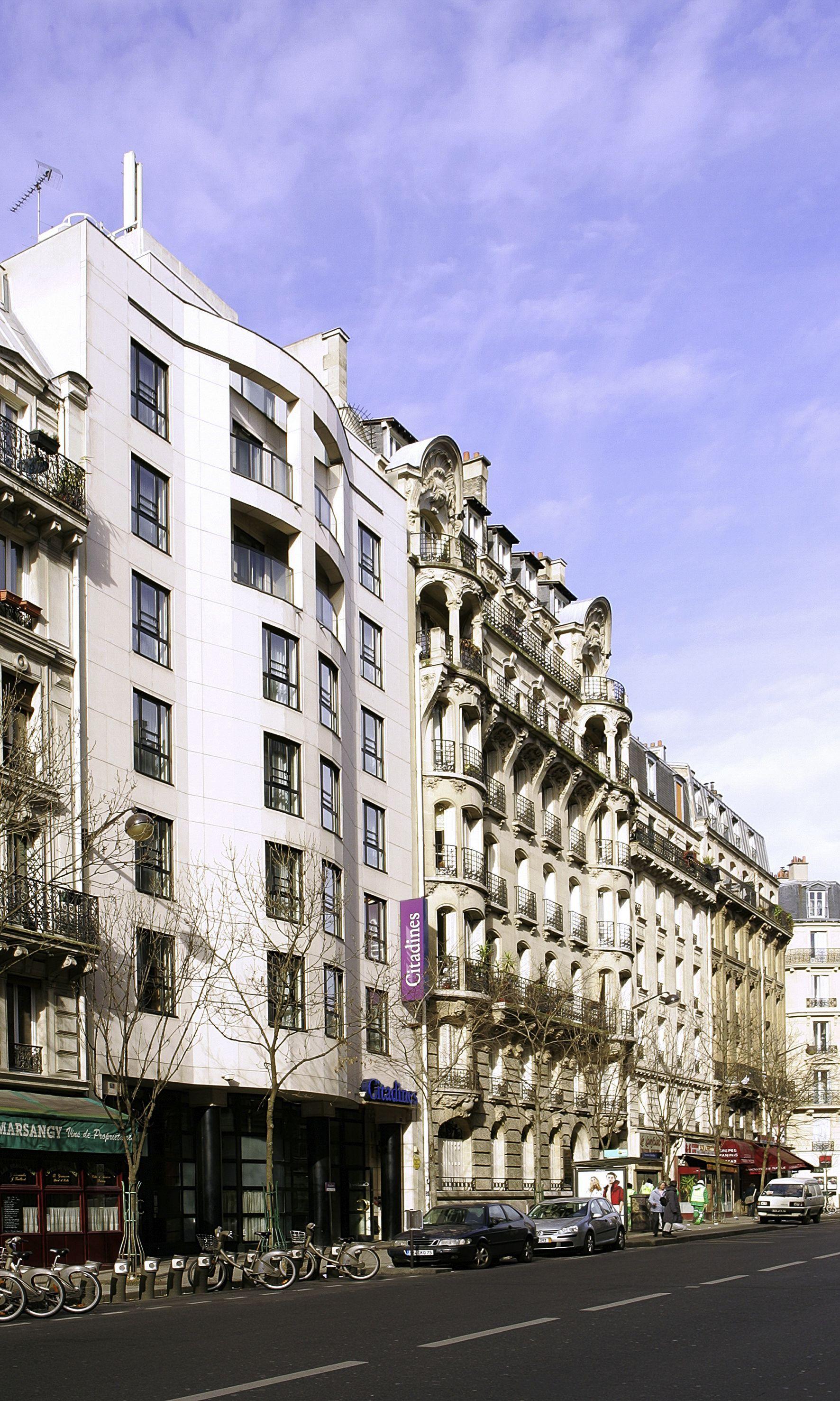 Vista Exterior Citadines République Paris