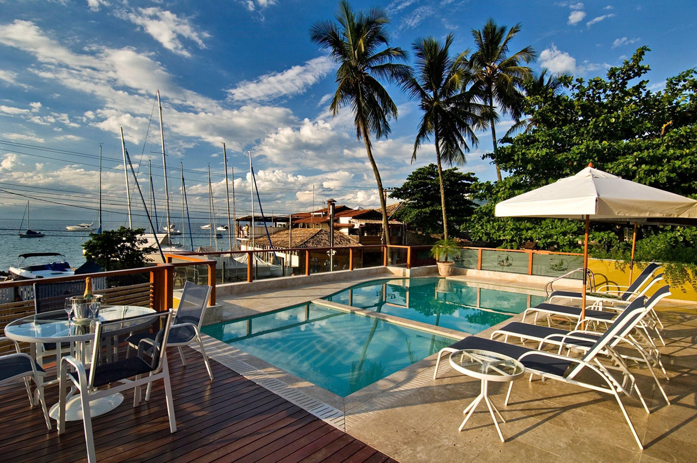 Pool view Hotel Fita Azul