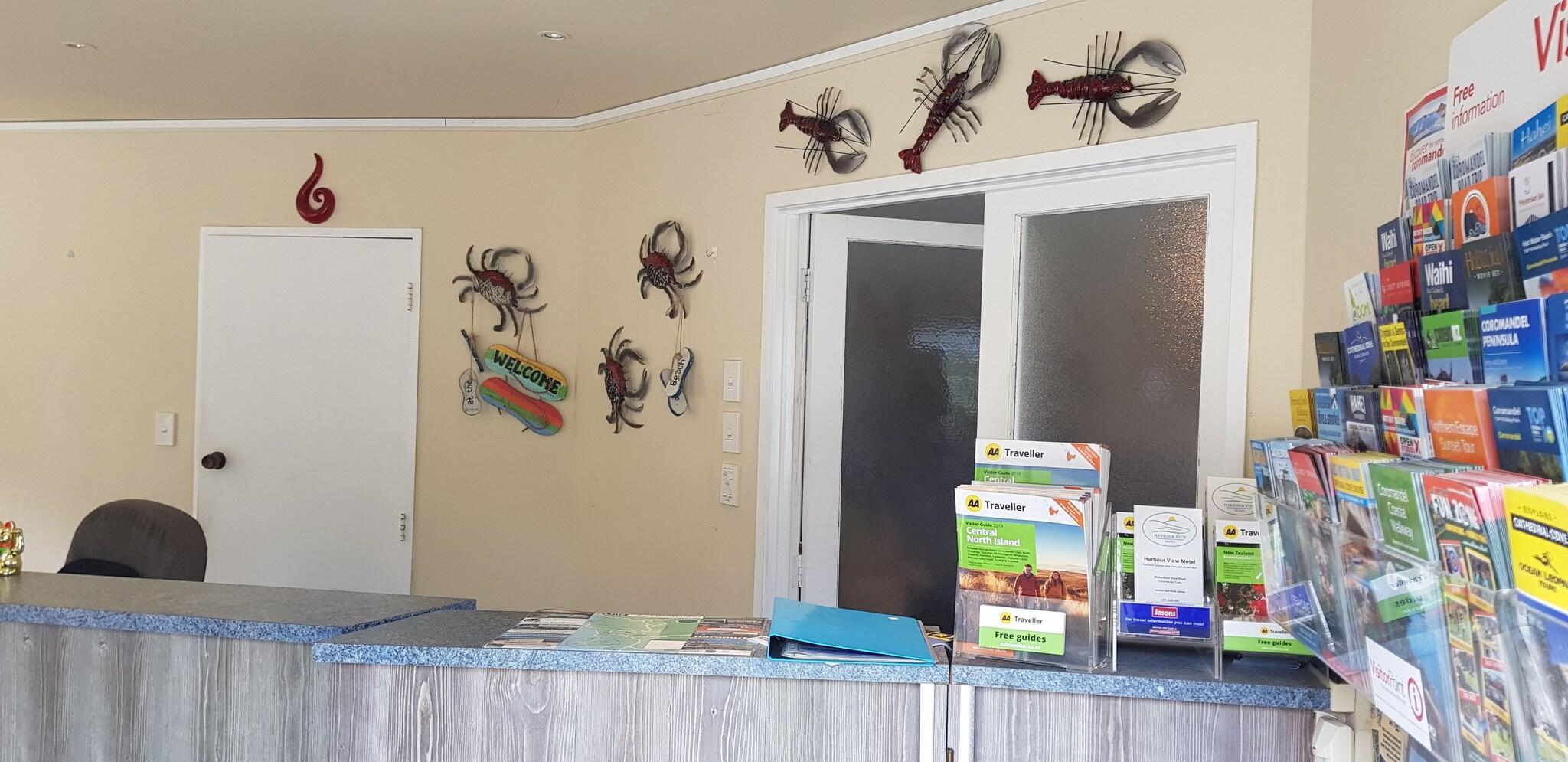 Vista Lobby Harbour View Motel Coromandel