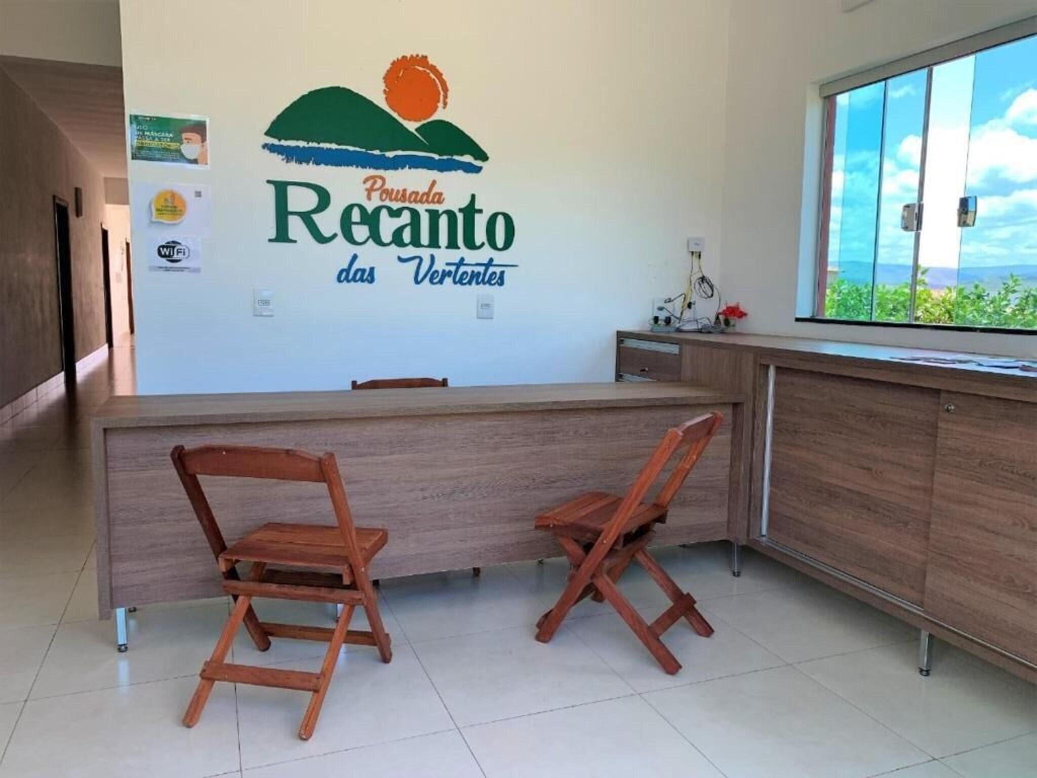 Vista Lobby Pousada Recanto das Vertentes