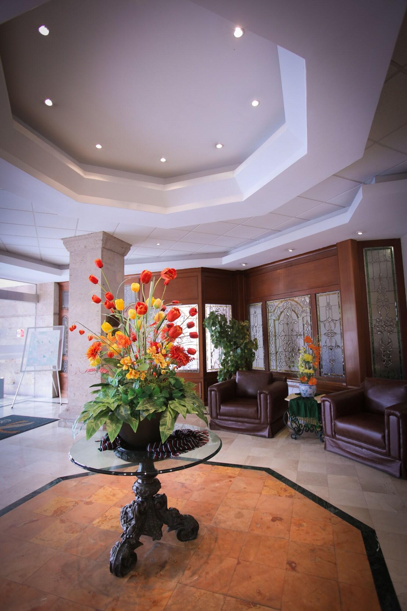 Vista Lobby Quality Inn Aguascalientes