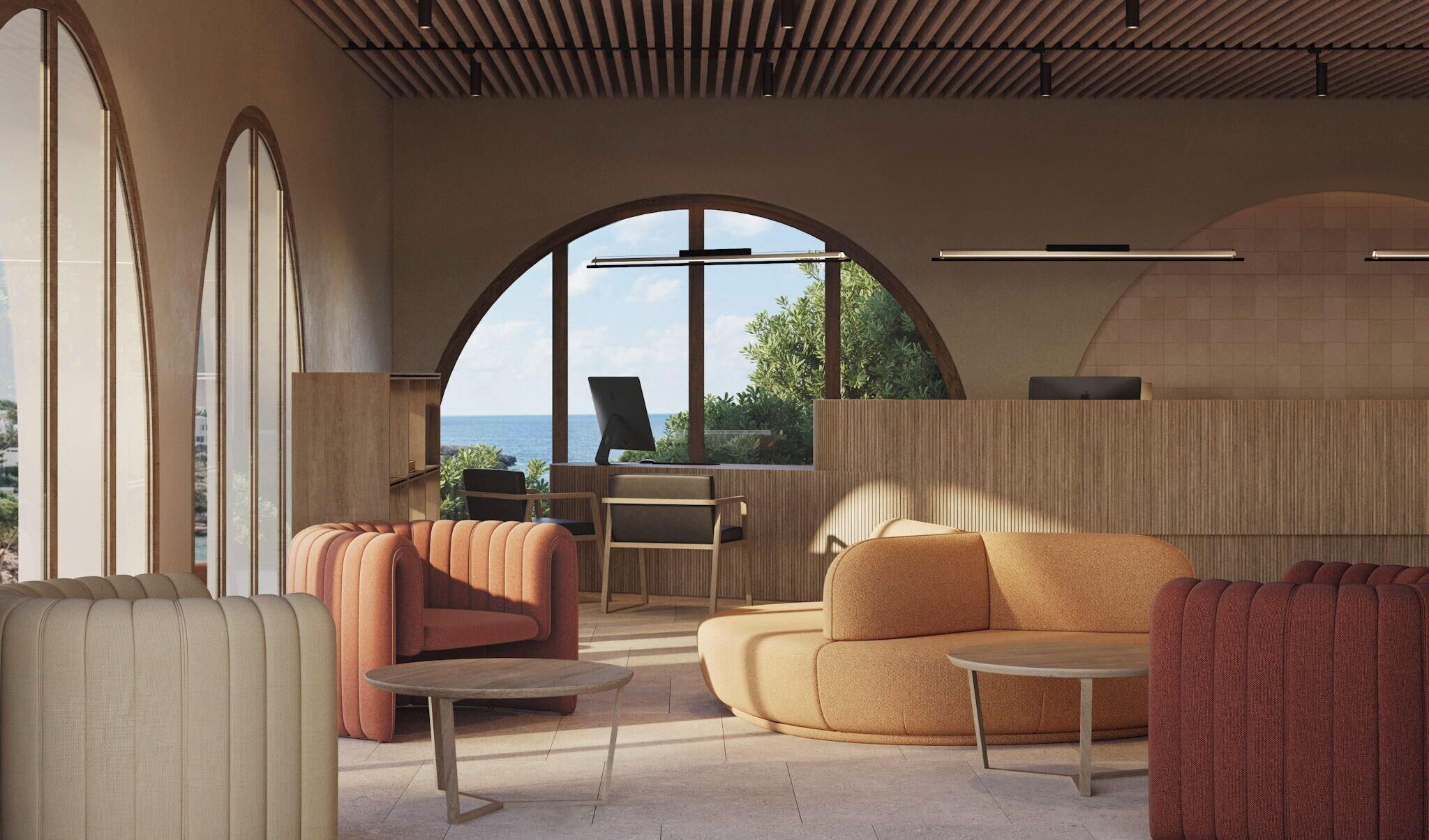 Vista Lobby Inturotel Esmeralda Park