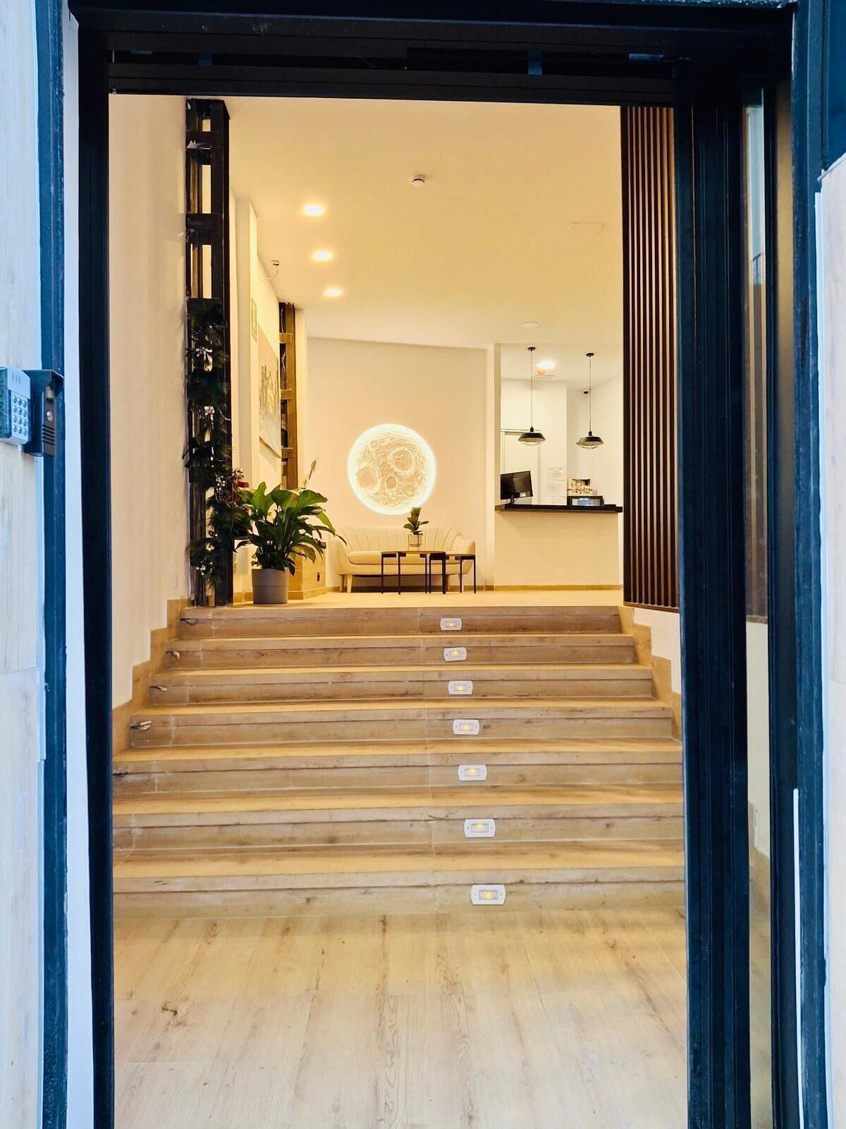 Vista Lobby Capsule Inn Madrid
