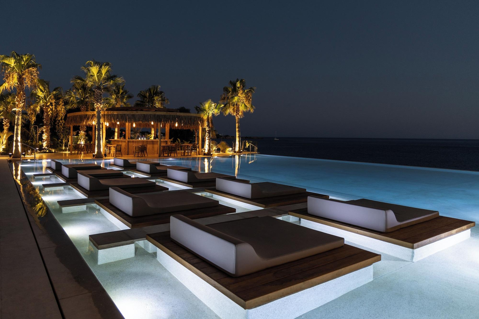 Vista Piscina Pefkian Ethos Hotel & Suites