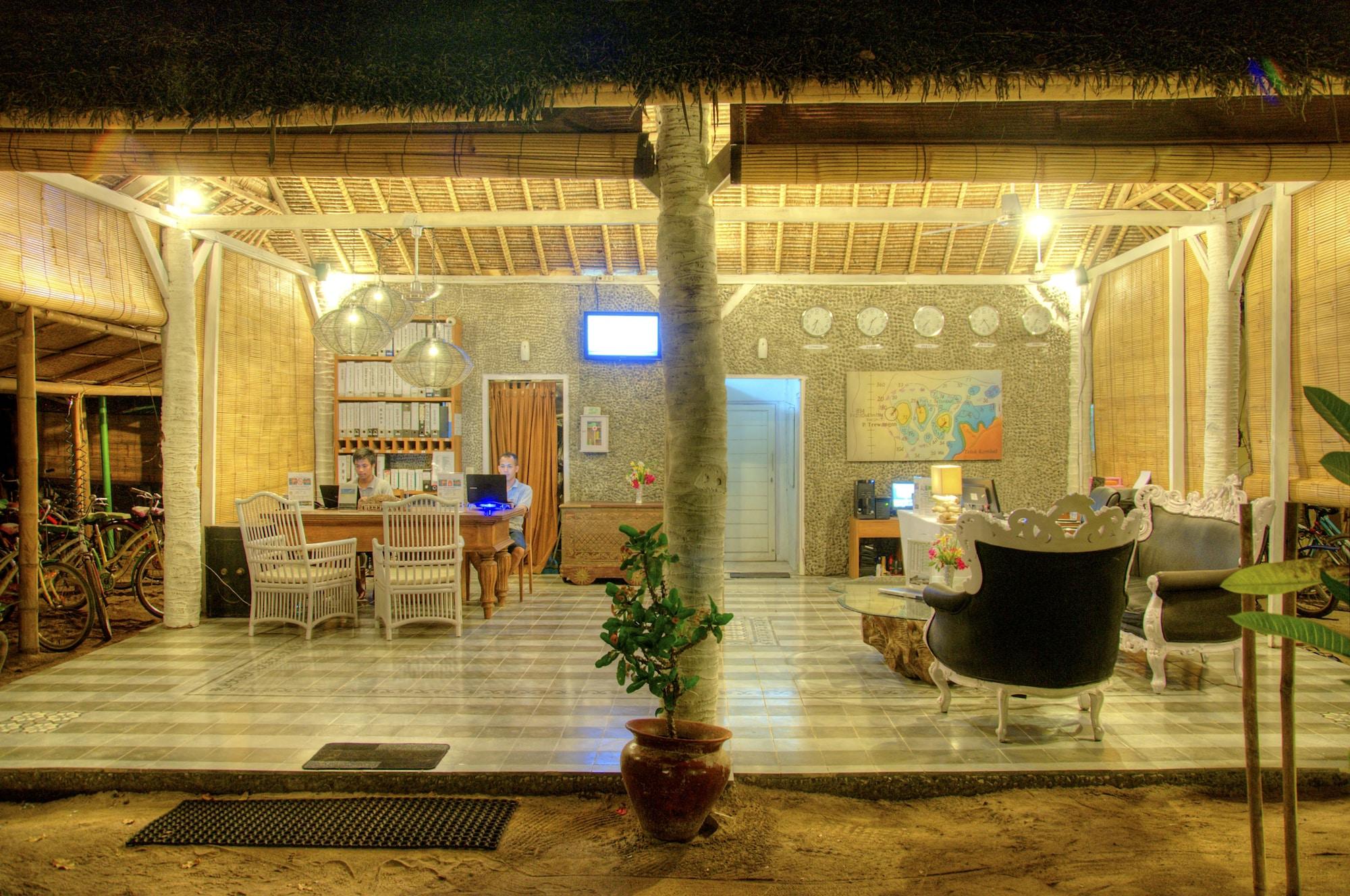 Vista Lobby Les Villas Ottalia Gili Trawangan